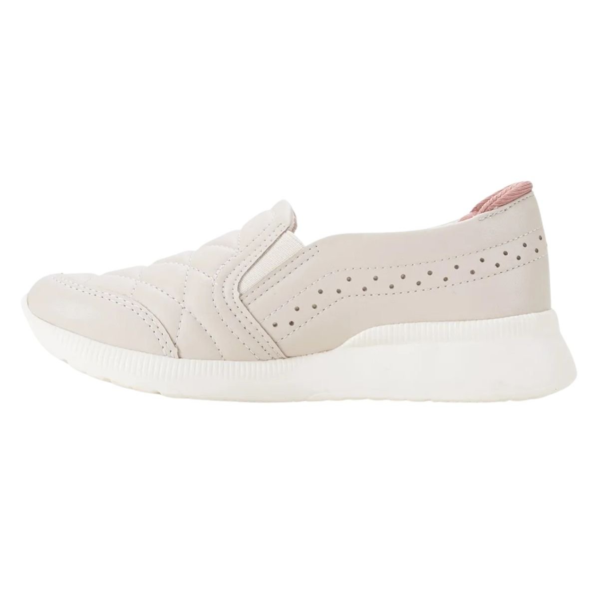 Tênis Slip On Feminino Kolosh C3159 Creme Bege 4