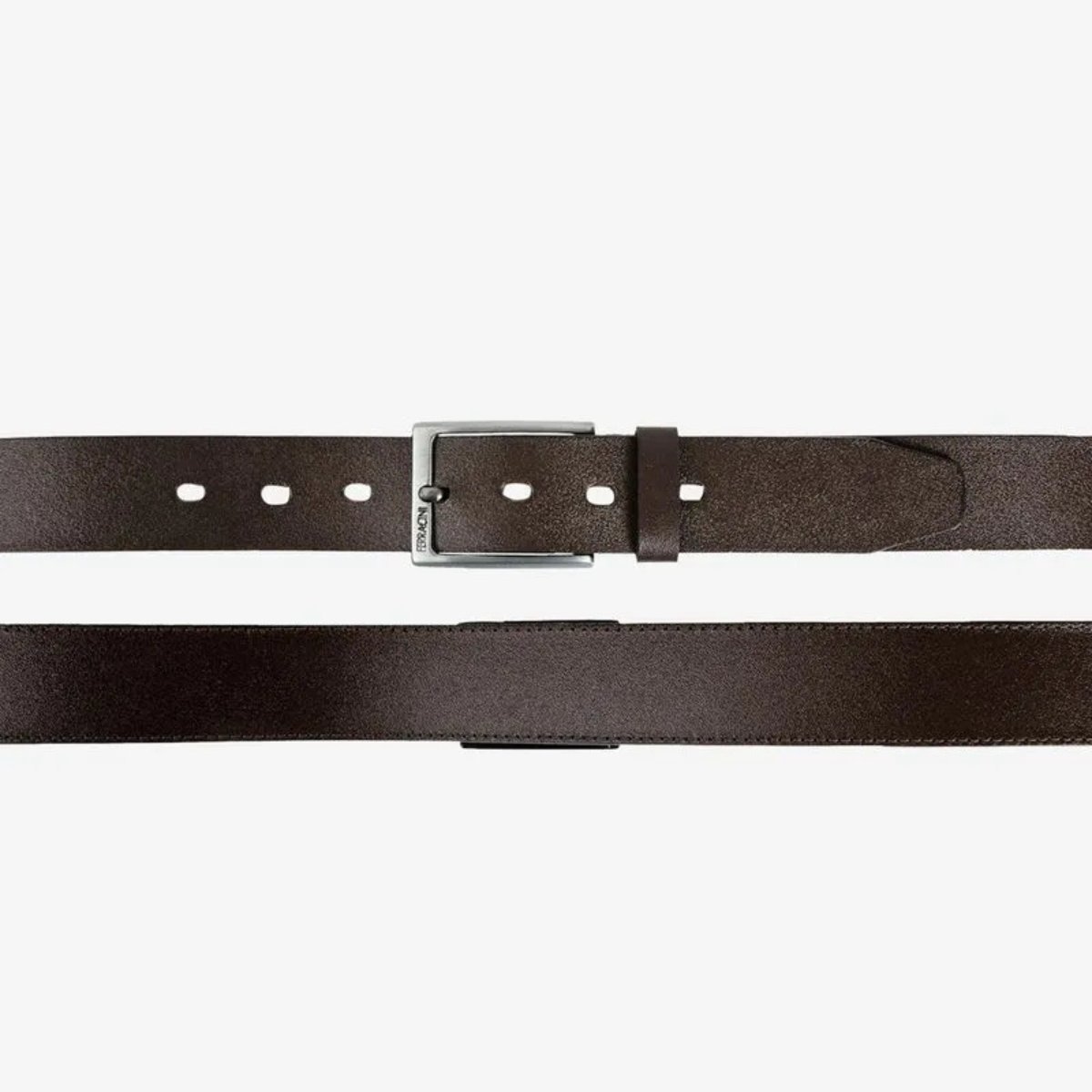 Cinto Masculino Ferracini em Couro 667B Marrom Marrom 2