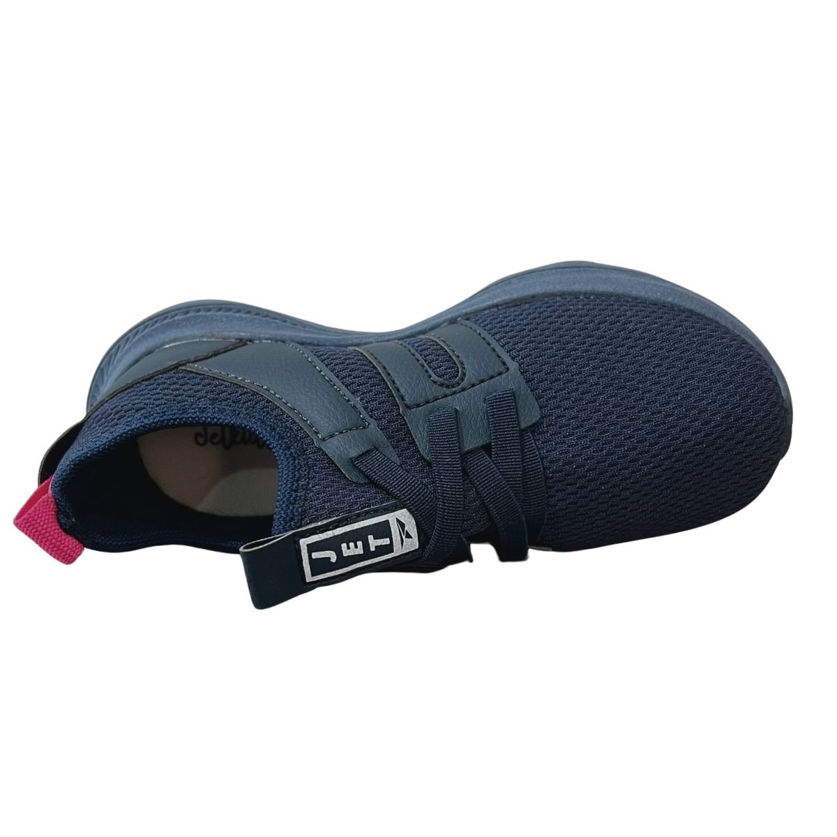 Tênis Slip On Infantil Menina Jet Kids 62.119-013 Marinho Azul 4
