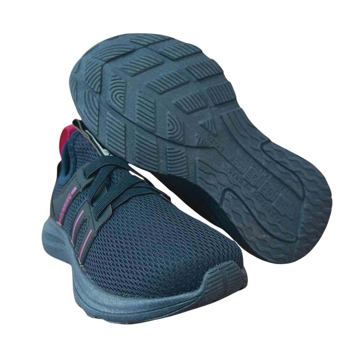 Tênis Slip On Infantil Menina Jet Kids 62.119-013 Marinho Azul 6