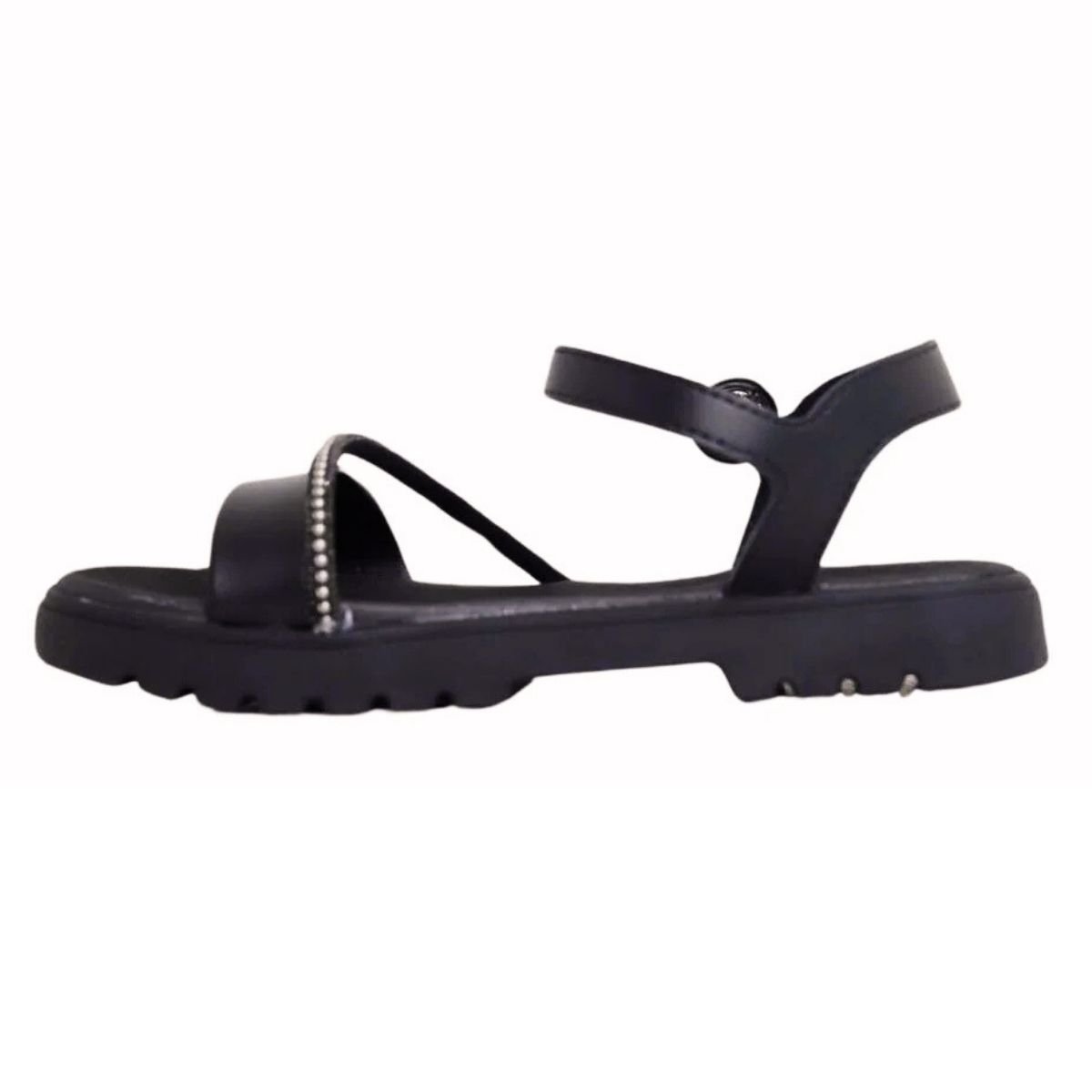 Sandália Papete Infantil Menina Molekinha 2344.129  Preto Preto 5