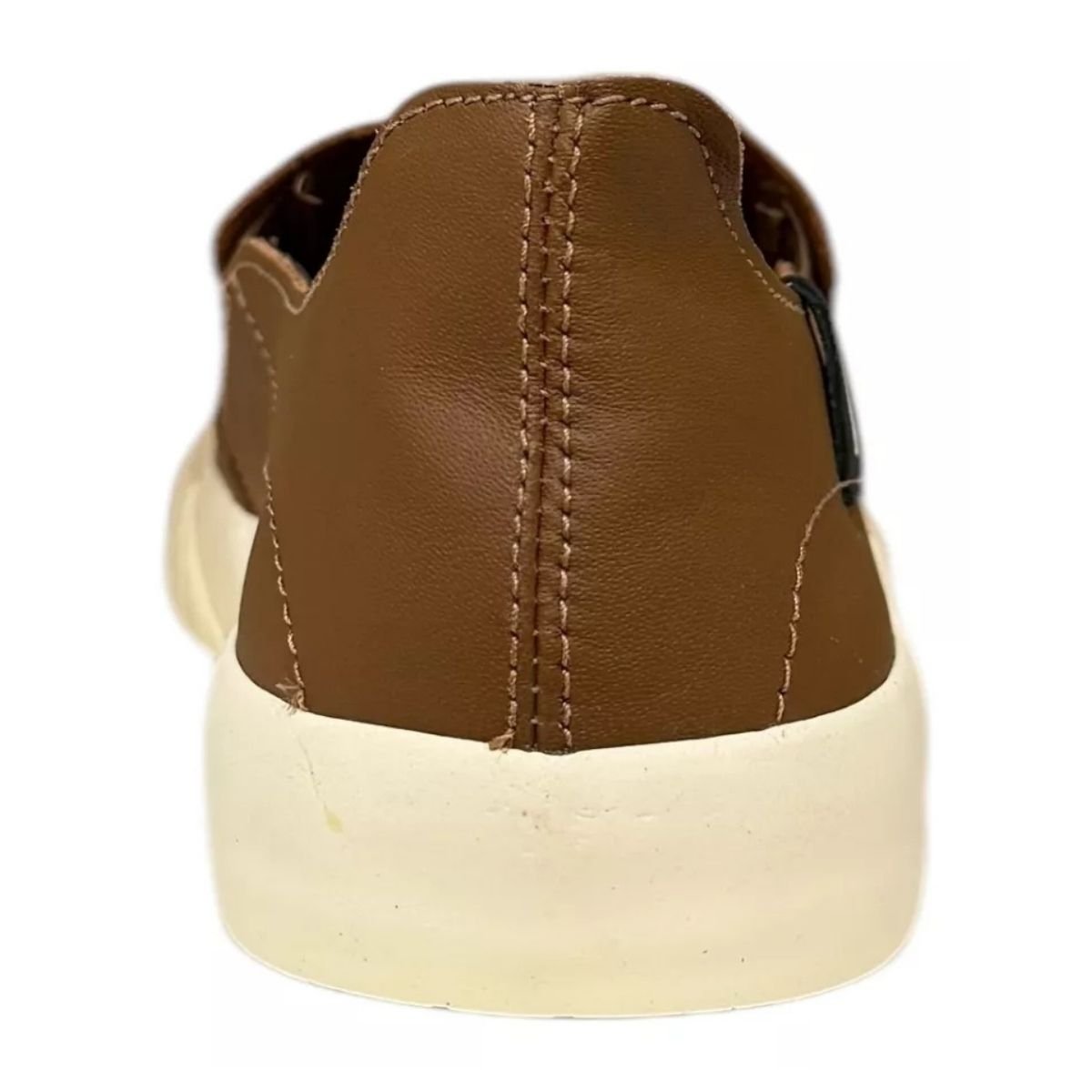 Tênis Slip On Masculino Coca-Cola Philadelphia Leather CC2417 Marrom Marrom 4