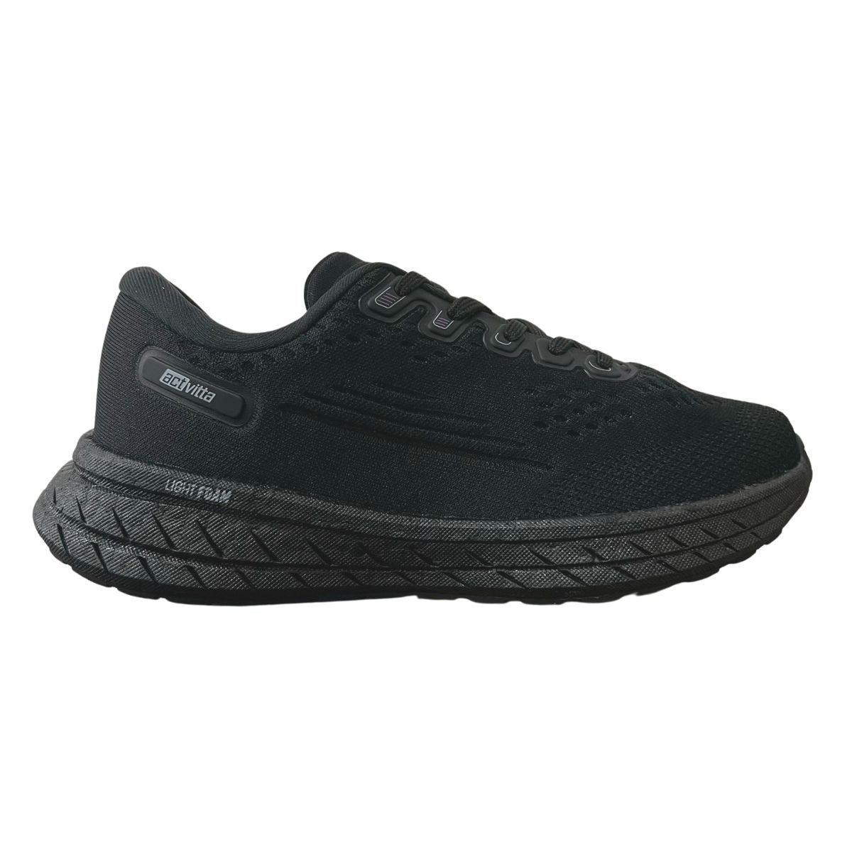Tênis Esportivo Feminino Actvitta 4841.100 Preto Preto 1