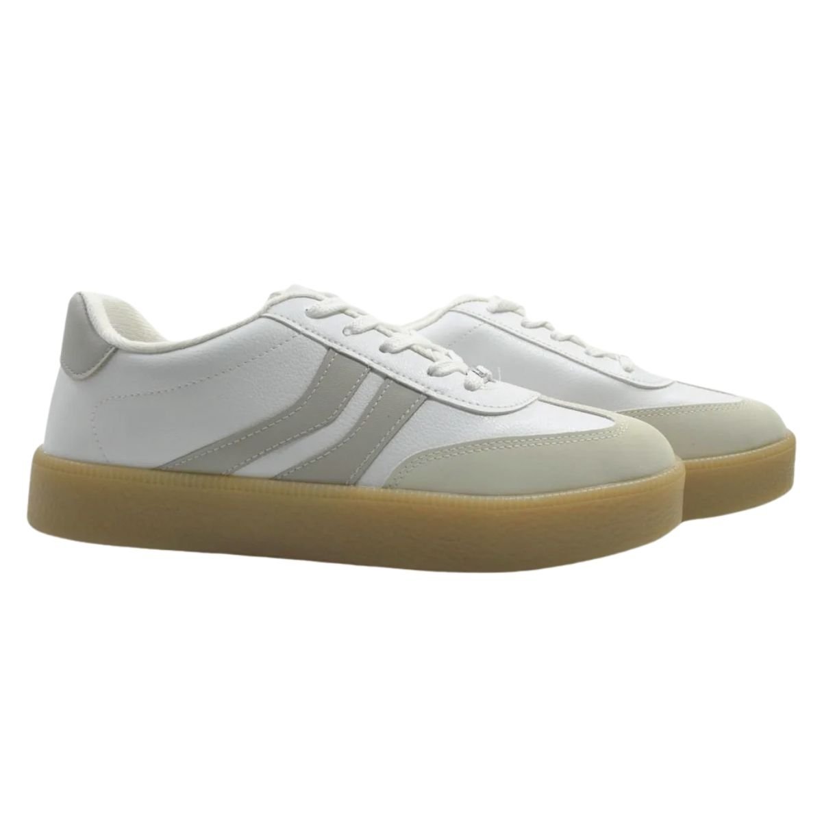 Tênis Casual Feminino Vizzano 1444.100 Branco Branco 2