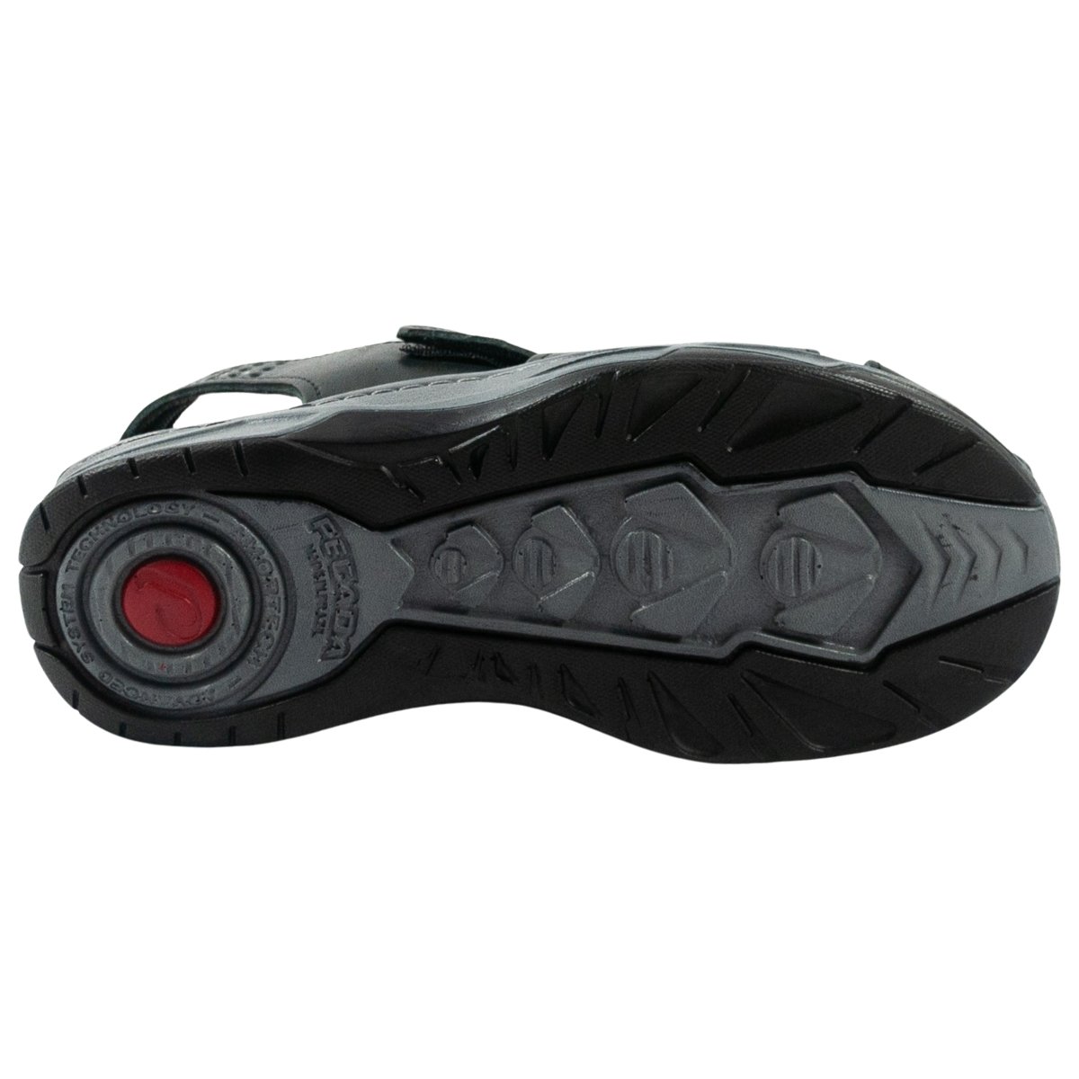 Sandália Casual Masculino Pegada 132255-04 Preto Preto 4