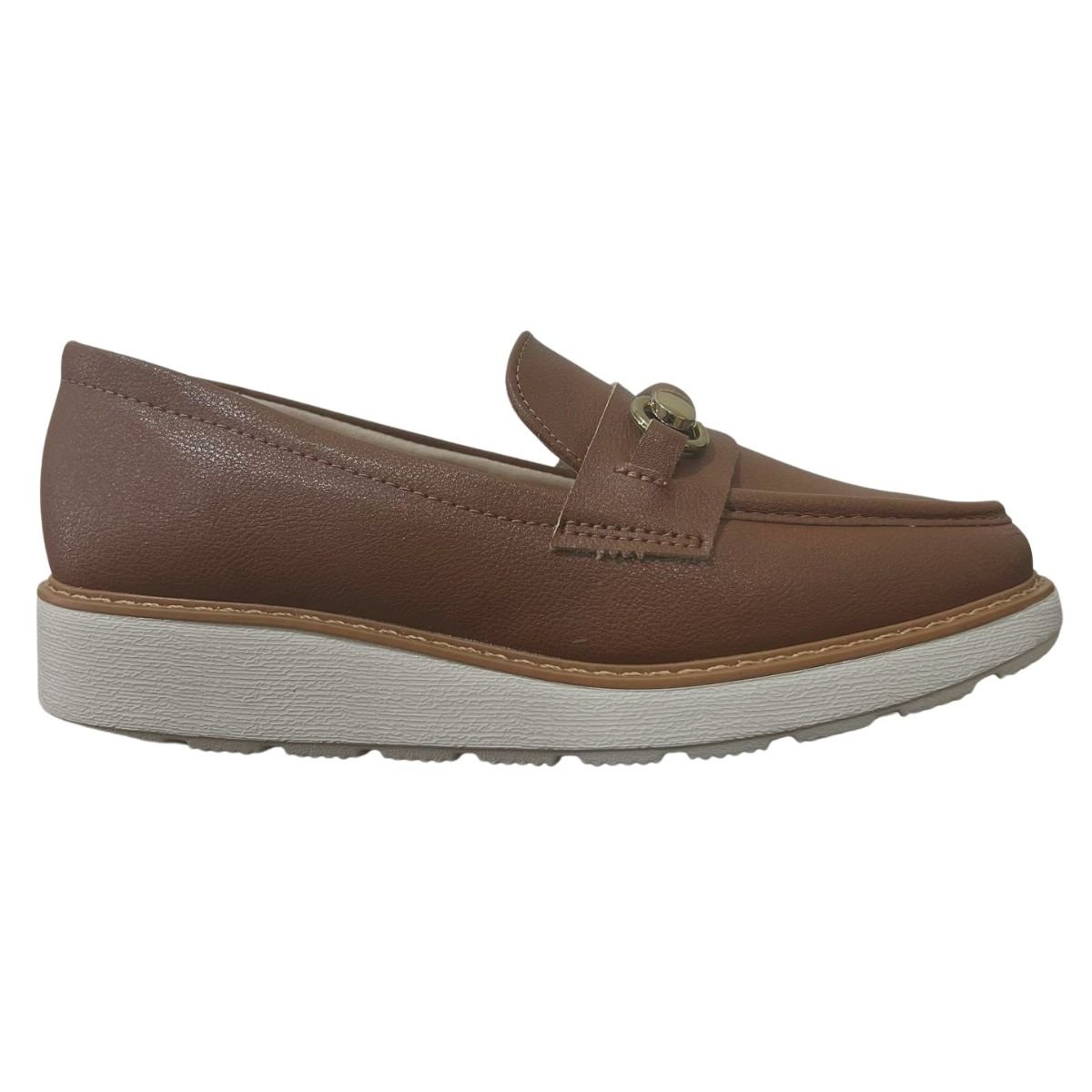 Mocassim Loafer Feminino Modare 7400.103 Marrom Marrom 1