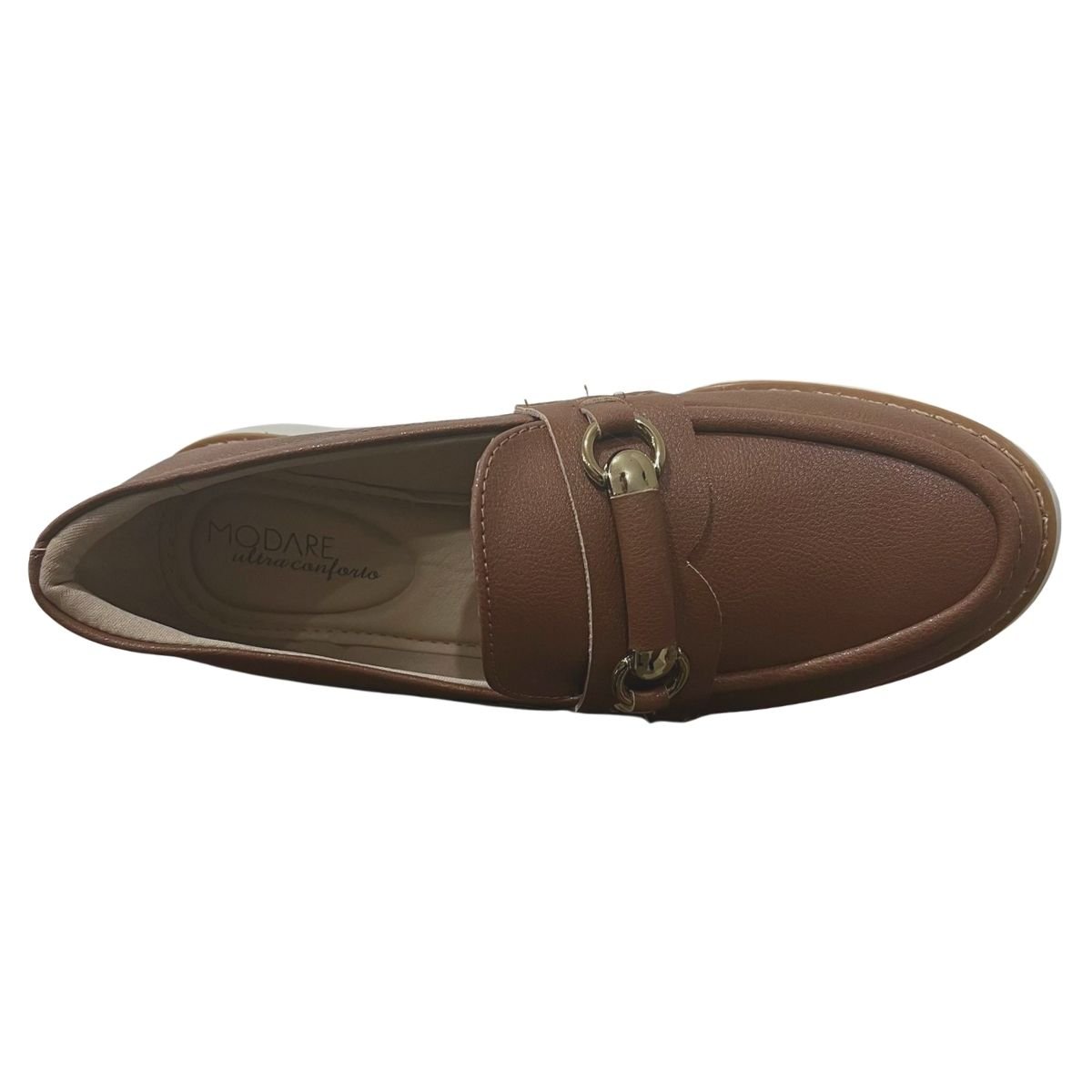 Mocassim Loafer Feminino Modare 7400.103 Marrom Marrom 4