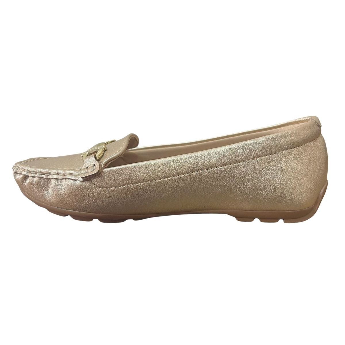 Mocassim Casual Feminino Modare 7035.641 Dourado Dourado 5