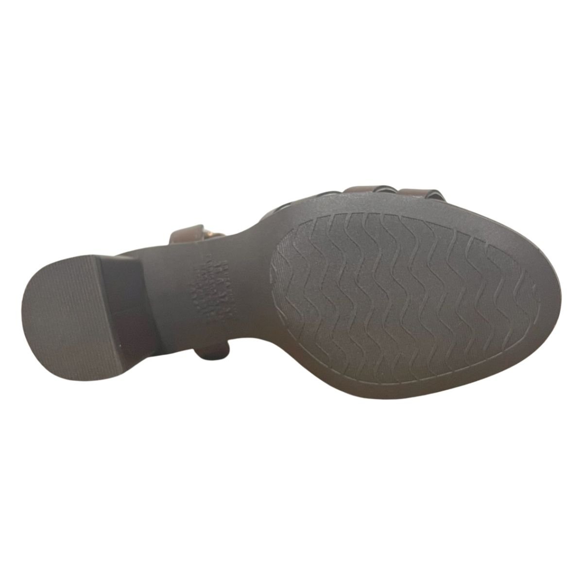 Sandália de Salto Bloco Feminino Dakota Y8305 Marrom Marrom 6