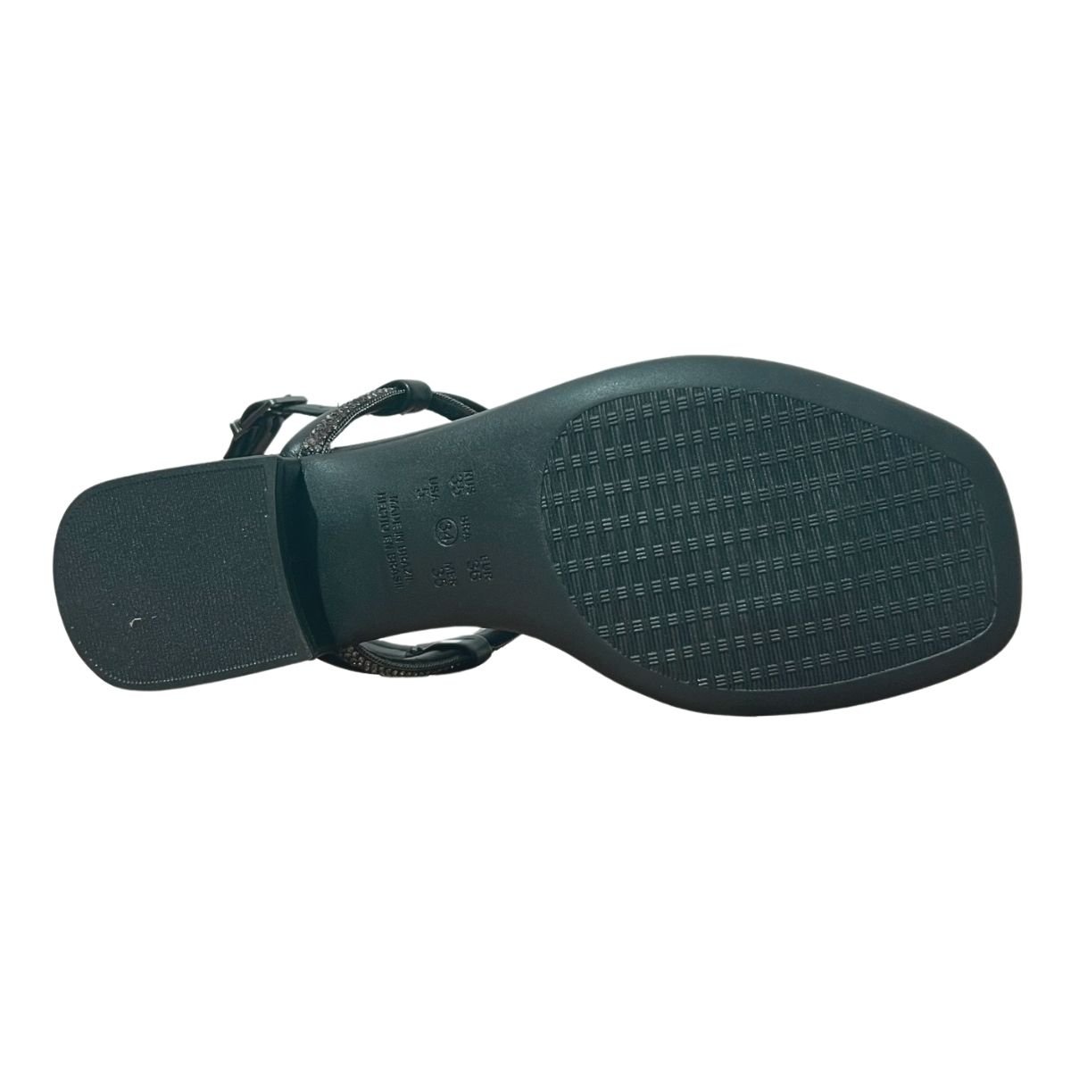 Sandália Rasteira Feminino Ramarim 24-48206 Preto Preto 6