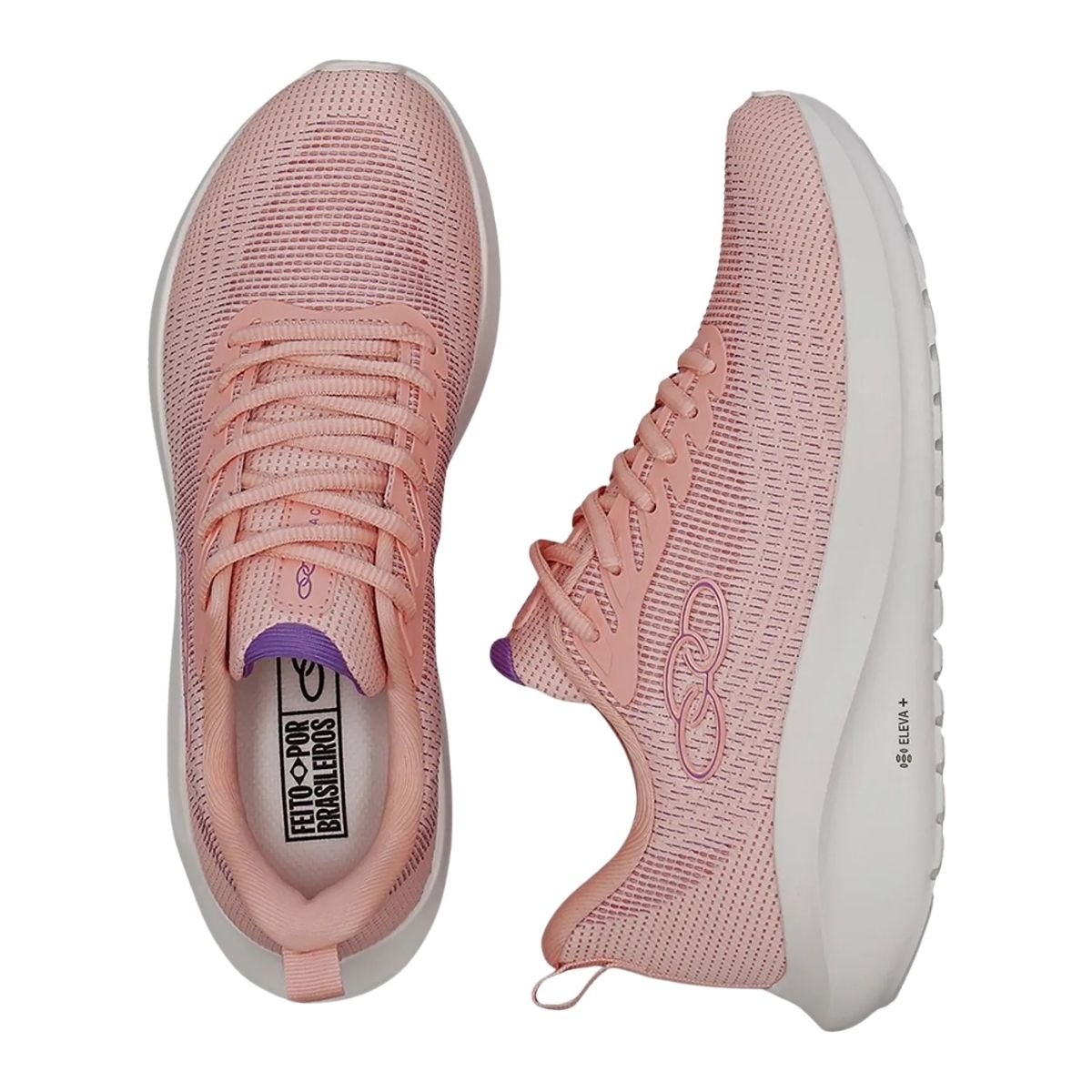 Tênis Esportivo Treino Feminino Olympikus Acqua Rosa Rosa 3