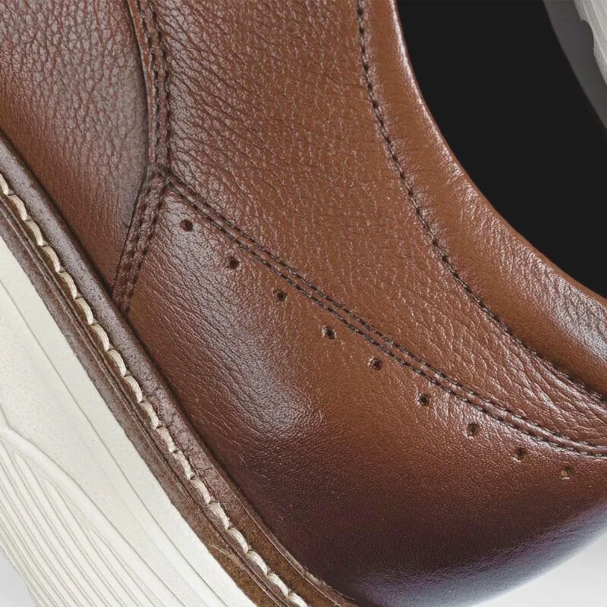 Sapato Social de Couro Masculino Ferracini Full 4566-696J Marrom Marrom 4