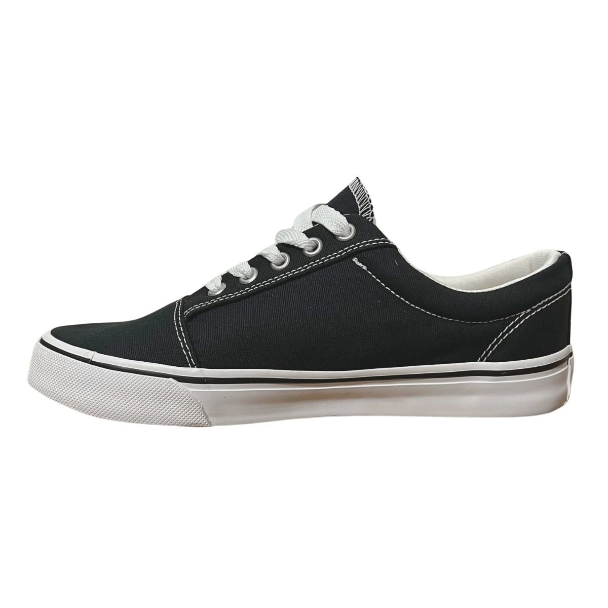 Tênis Casual Feminino Street Star New California ST0746 Preto Preto 5