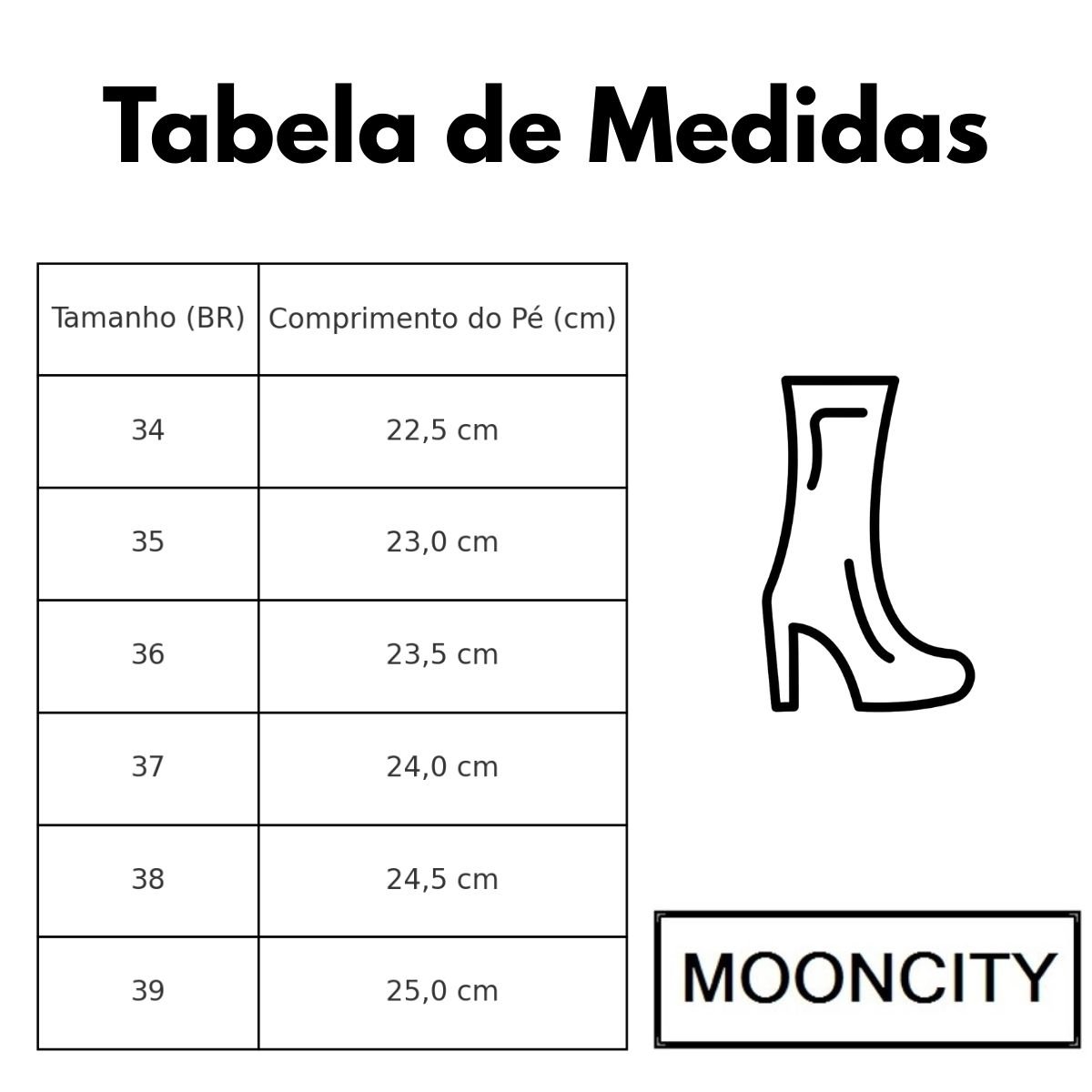 Bota Cano Alto Feminino Mooncity 72128 Marrom Marrom 7