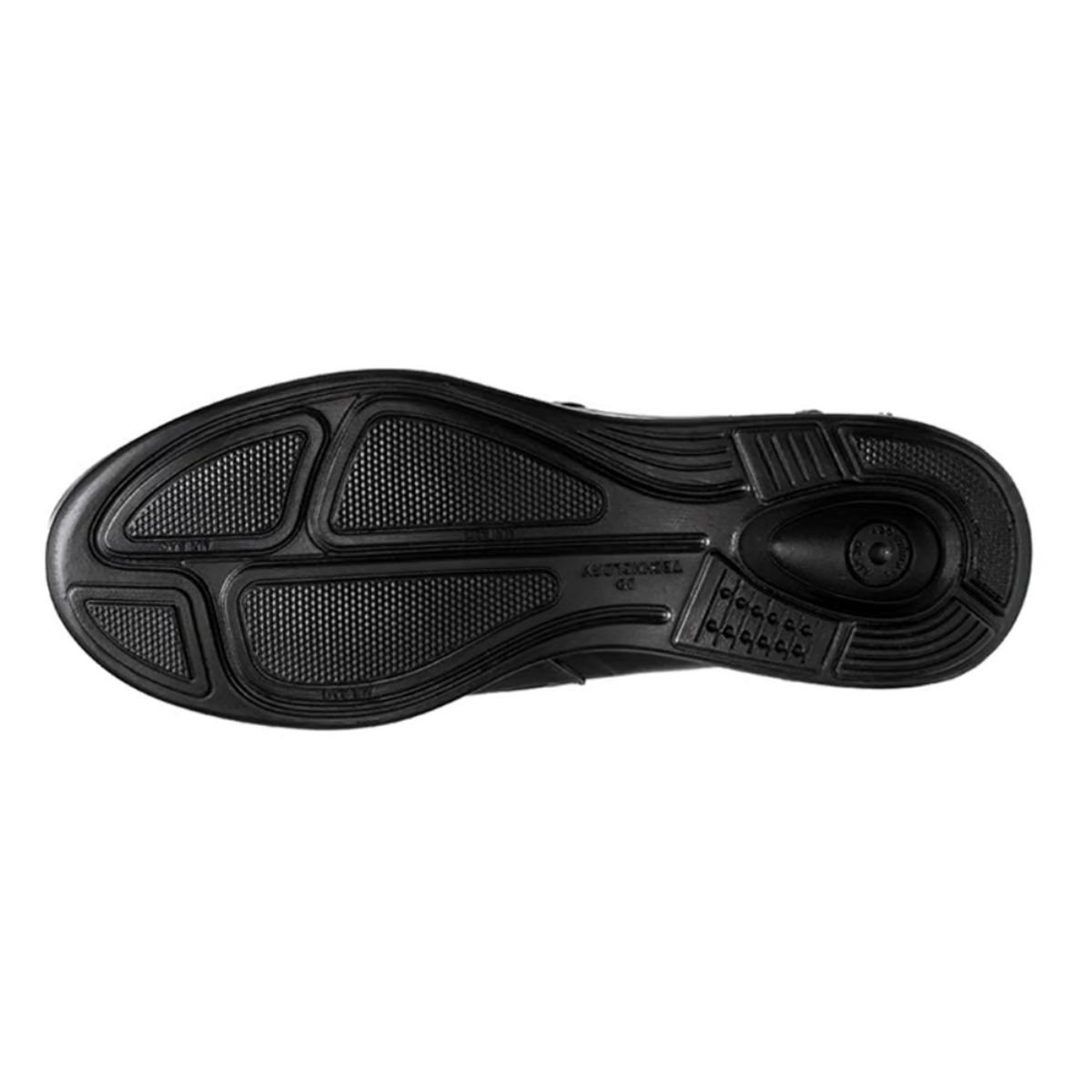 Sapato Casual de Couro Masculino Jota Pe 3D Evolution 78018 Preto Preto 5