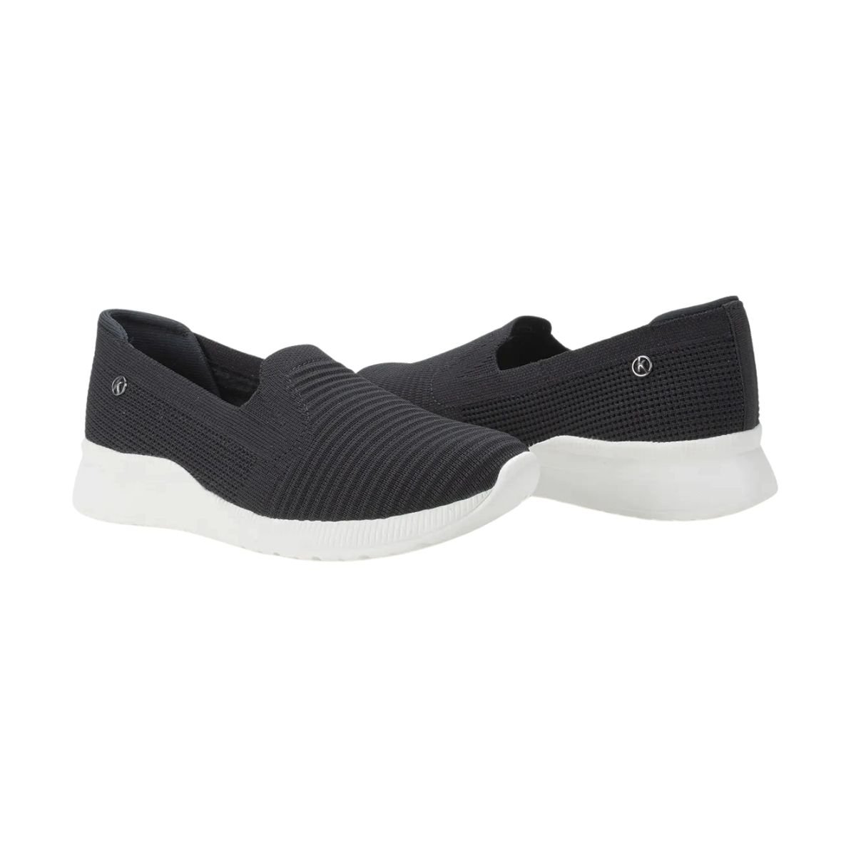 Tênis Slip On Casual de Malha Feminino Kolosh C3154 Preto Preto 2