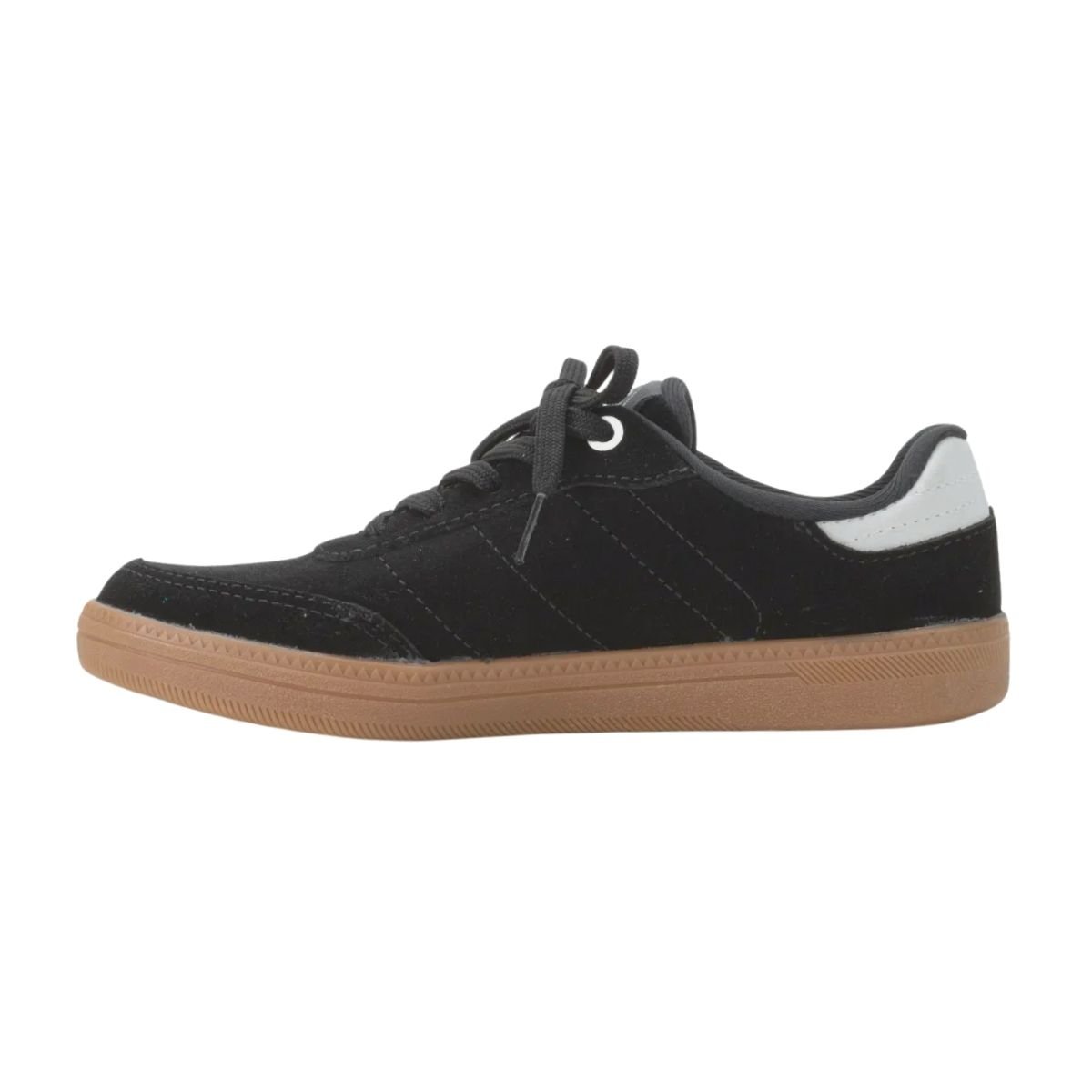 Tênis Casual de Couro Camurça Feminino Kolosh C3905 Preto Preto 5