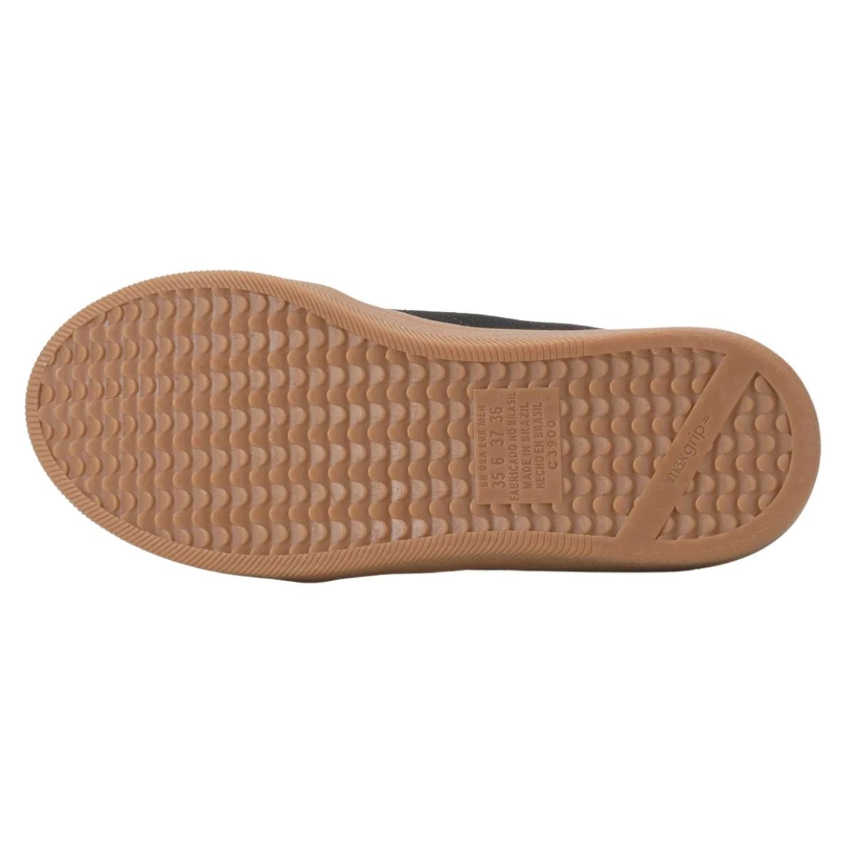 Tênis Casual de Couro Camurça Feminino Kolosh C3905 Preto Preto 6