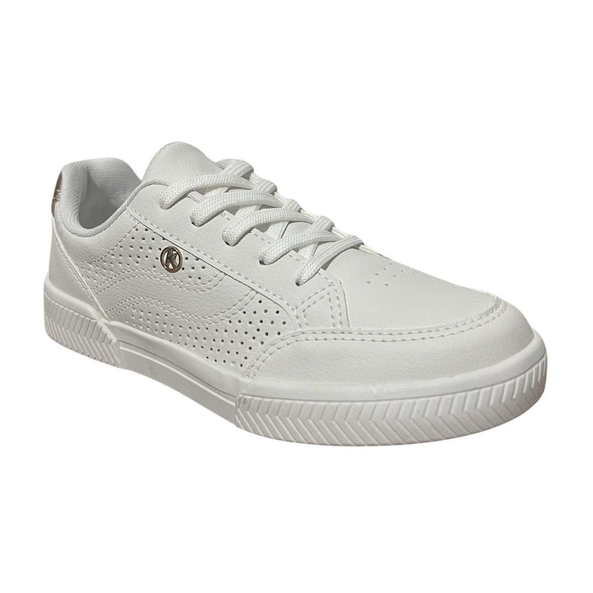 Tênis Casual Feminino Kolosh C3001B Branco Branco 3