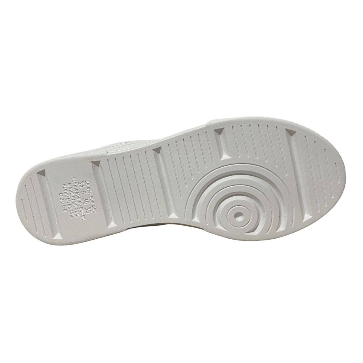 Tênis Casual Feminino Kolosh C3001B Branco Branco 6