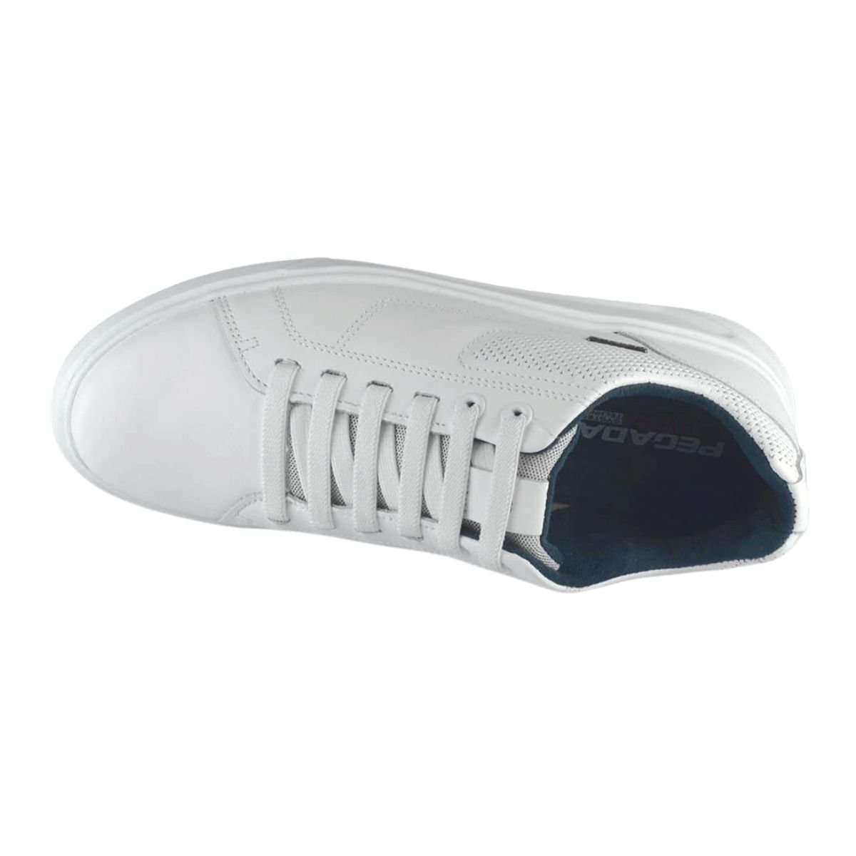 Sapatênis Casual de Couro Masculino Pegada 110923-01 Branco Branco 4