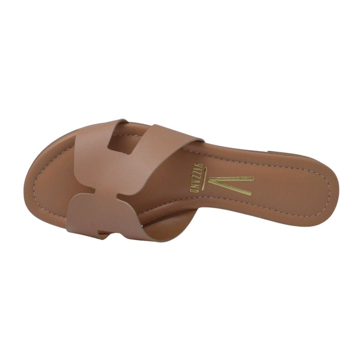 Tamanco Rasteirinha Feminino Vizzano 6371.367 Pelica Bege Bege 4
