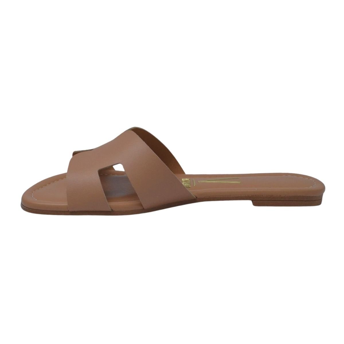 Tamanco Rasteirinha Feminino Vizzano 6371.367 Pelica Bege Bege 5
