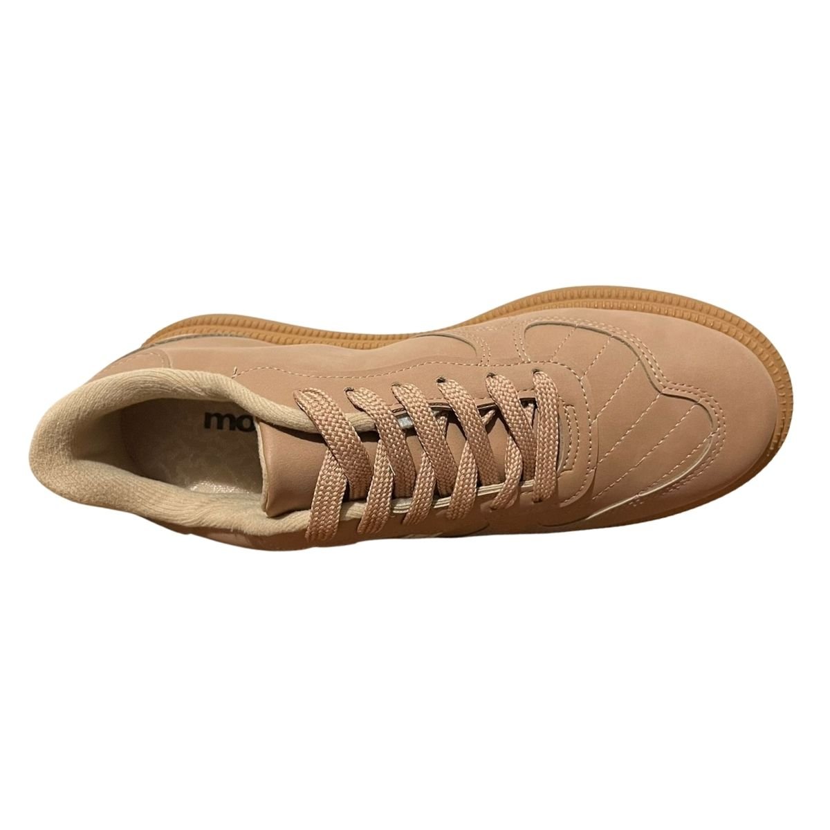 Tênis Casual Feminino Moleca 5816.101 Nude Nude 4