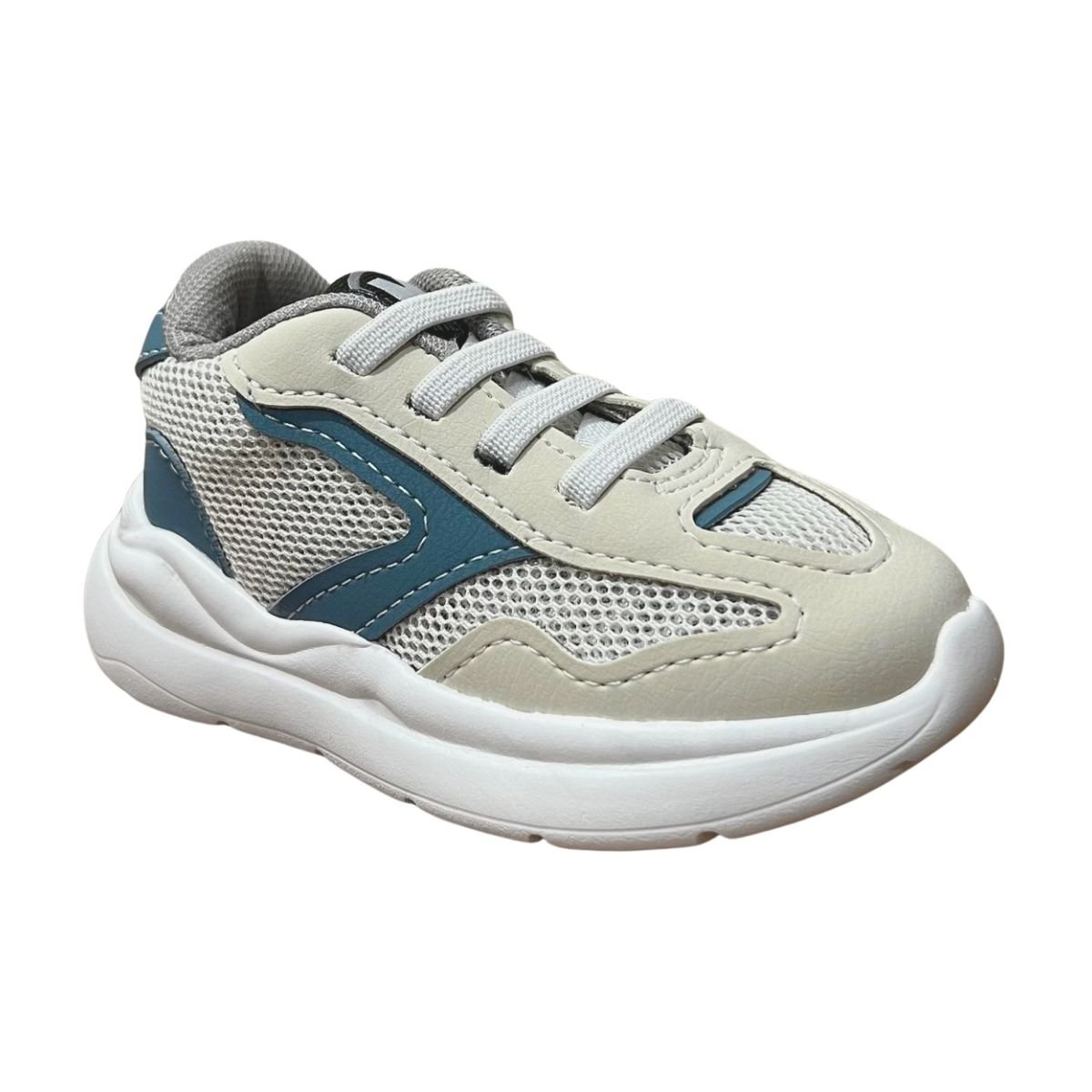 Tênis Casual Infantil Menino Molekinho 2641.103 Branco Branco 3