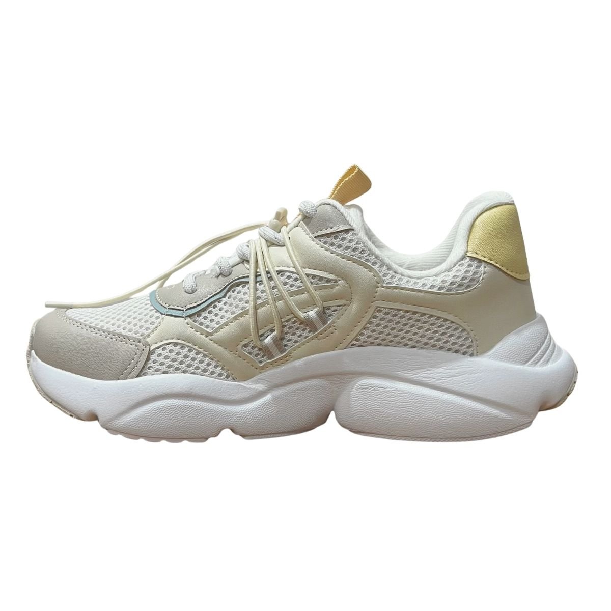 Tênis Casual Feminino Vizzano 1440.111 Bege Bege 5