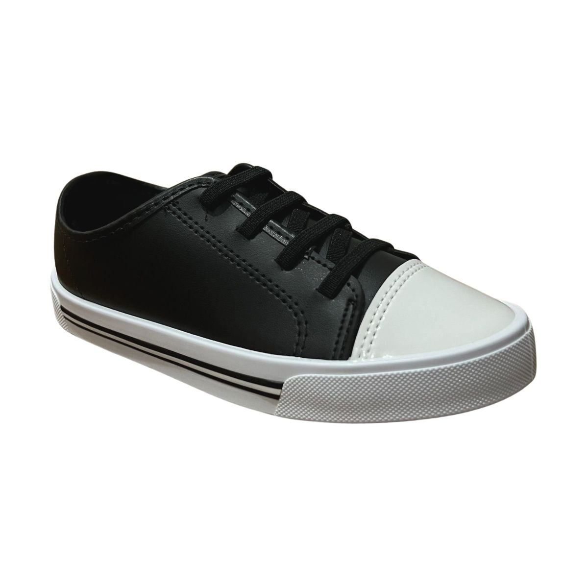 Tênis Casual Infantil Menina Molekinha 2524.157 Preto Preto 3