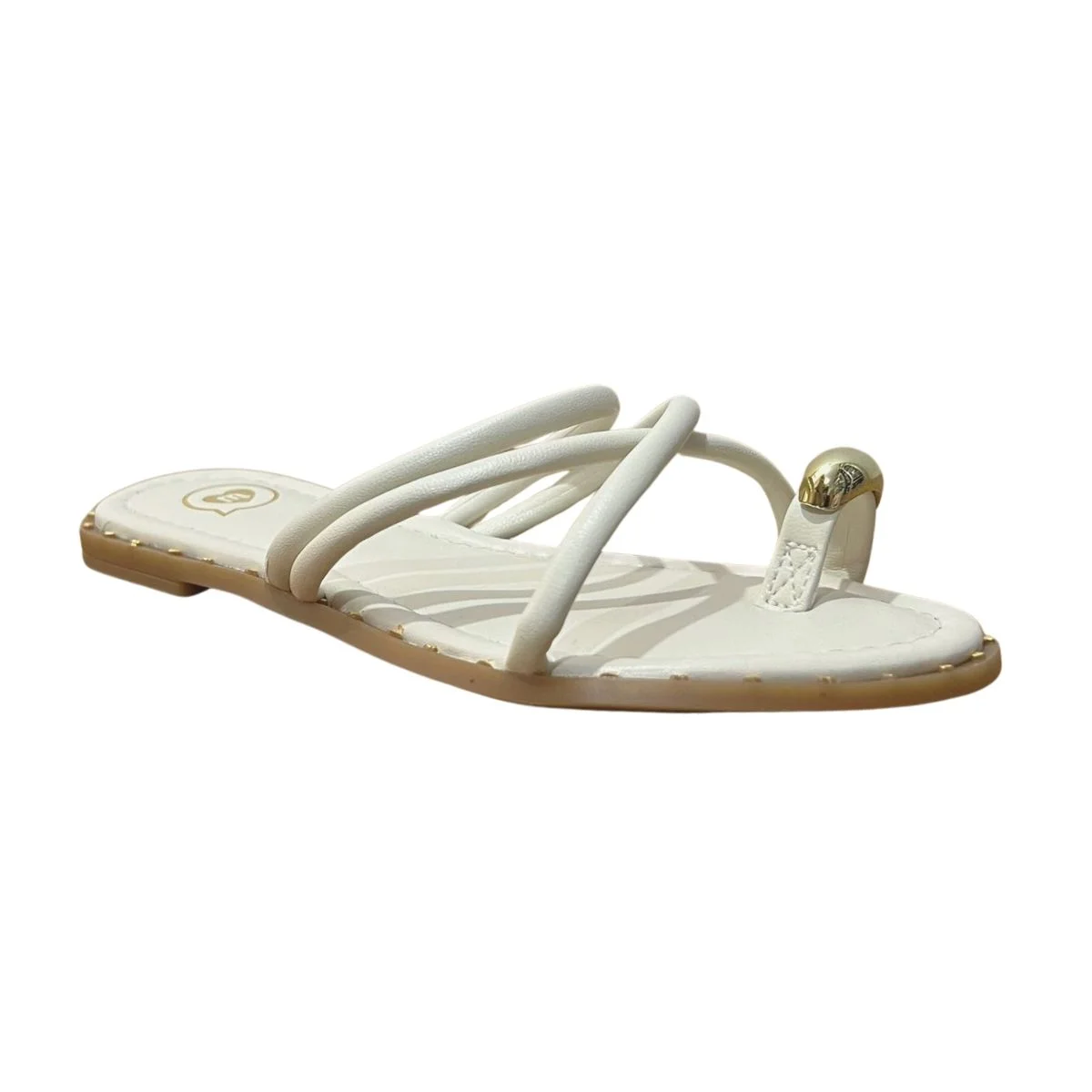 Tamanco Rasteirinha Infantil Menina Molekinha 2342.111 Branco Branco 3