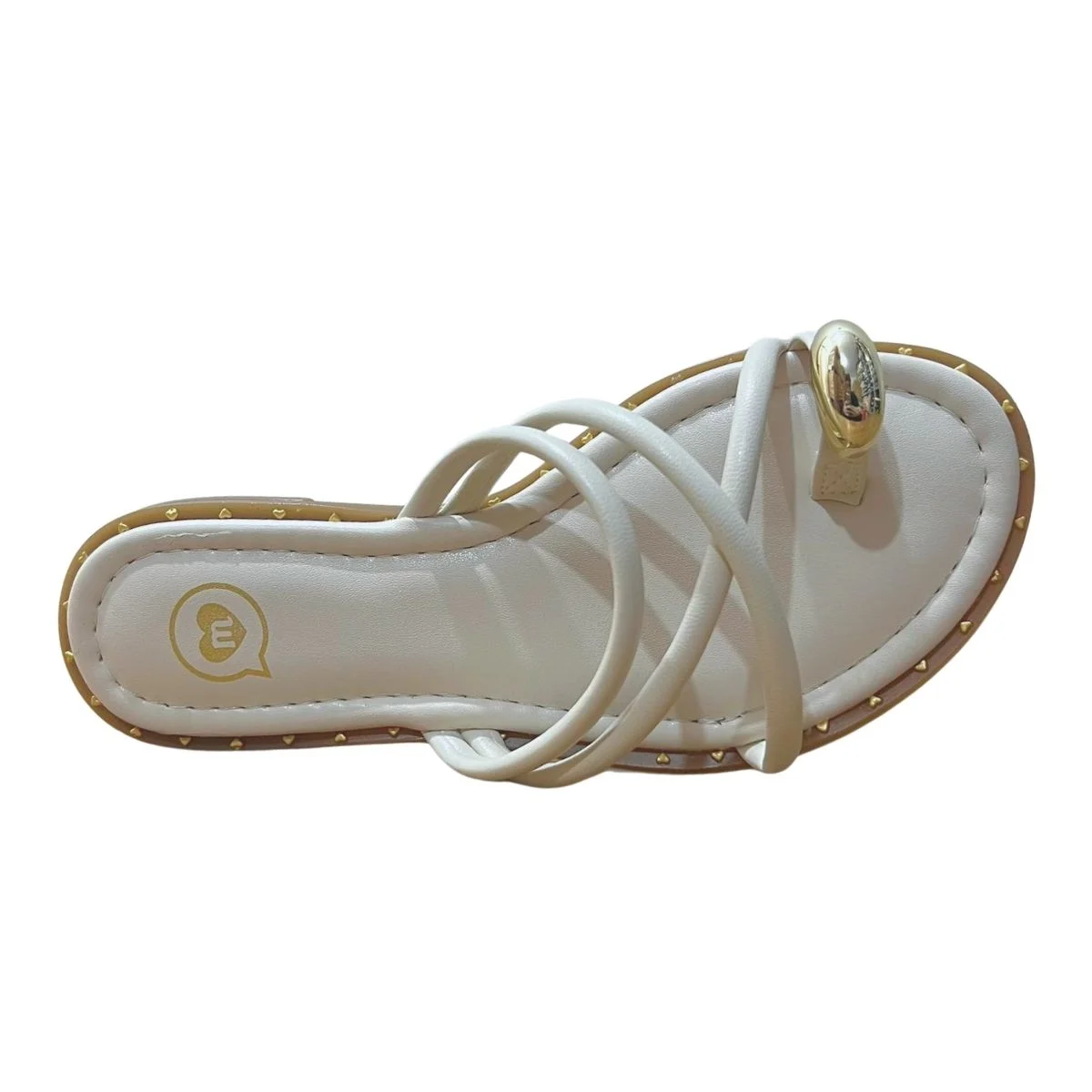 Tamanco Rasteirinha Infantil Menina Molekinha 2342.111 Branco Branco 4