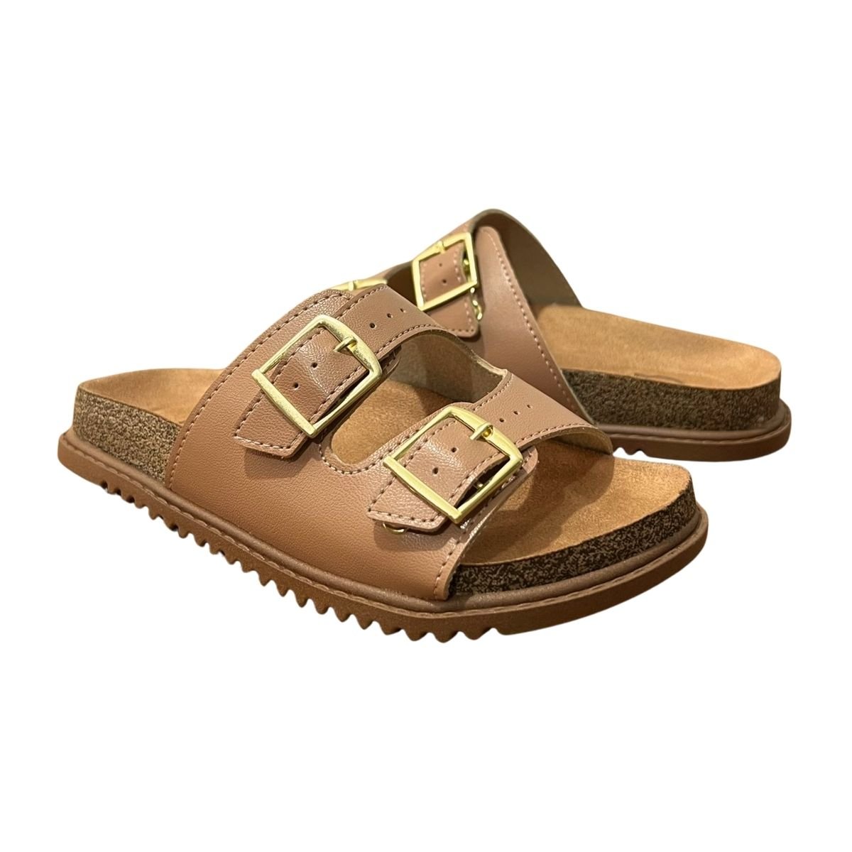 Tamanco Casual de Fivela Infantil Menina Molekinha 2357.103 Nude Nude 2