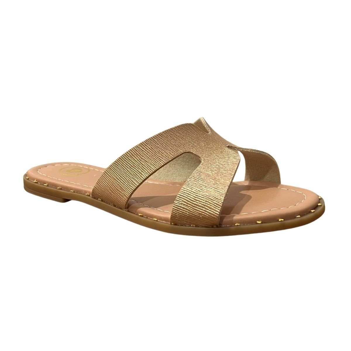 Tamanco Rasteirinha Casual Infantil Menina Molekinha 2342.105 Nude Nude 3