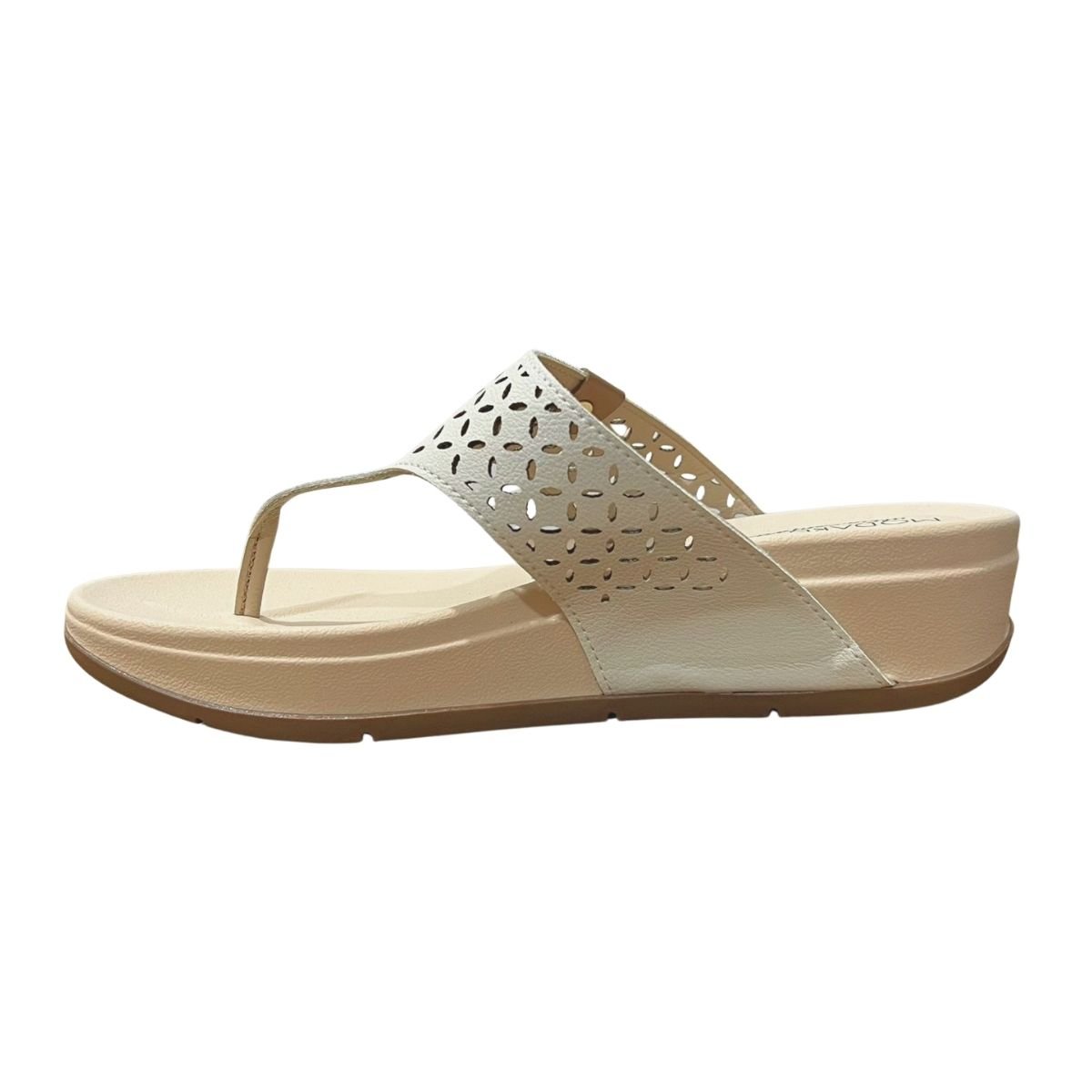 Sandália Rasteira Casual Feminino Modare 7207.104 Branco Branco 5