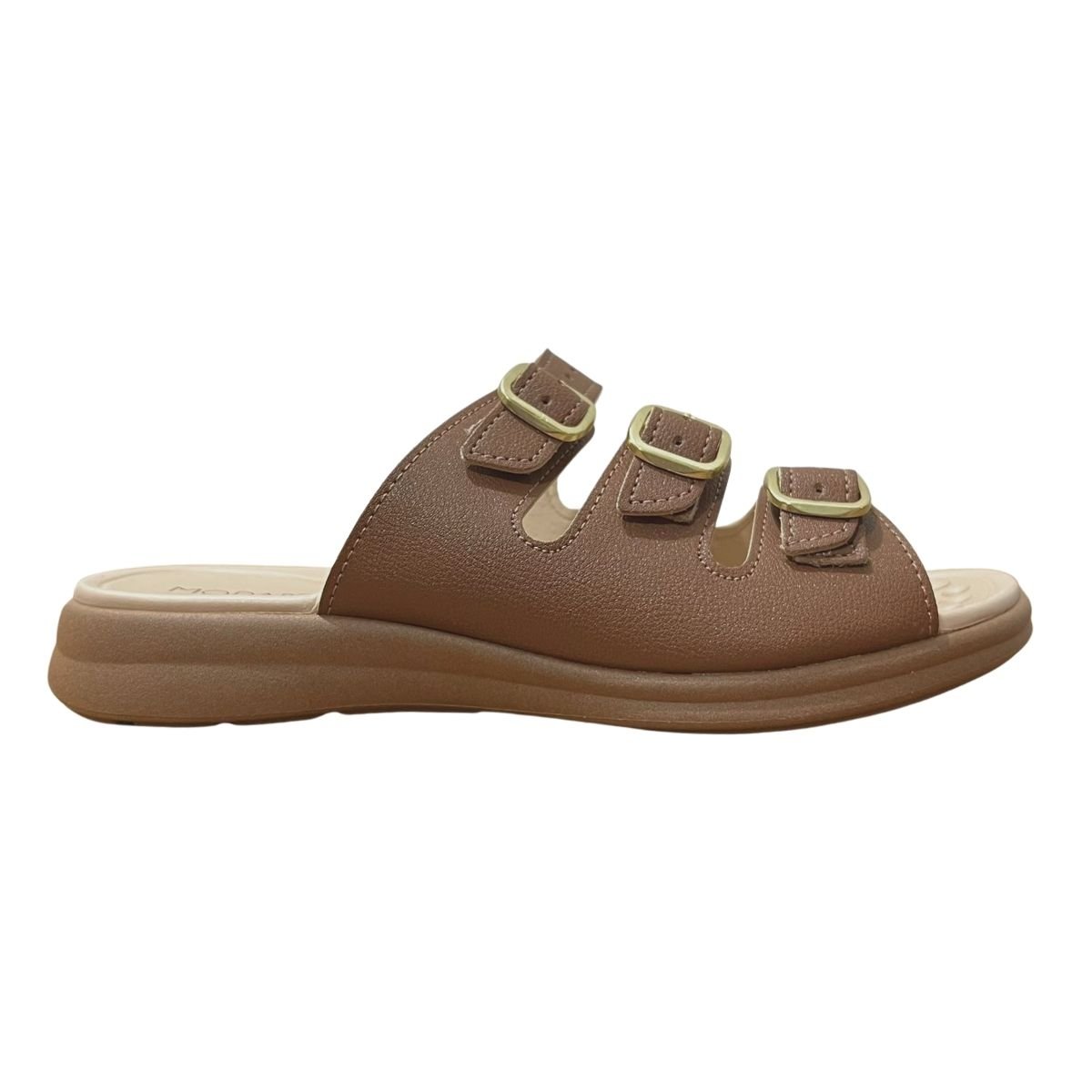 Tamanco Slide Feminino Modare 7174.122 Marrom Marrom 1