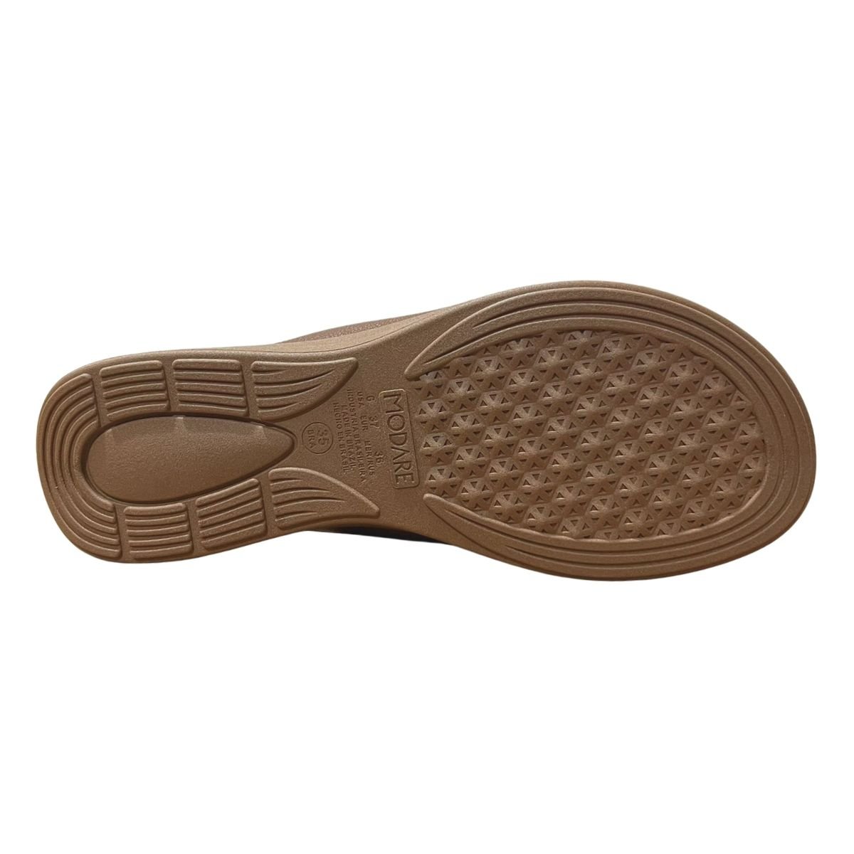 Tamanco Slide Feminino Modare 7174.122 Marrom Marrom 6