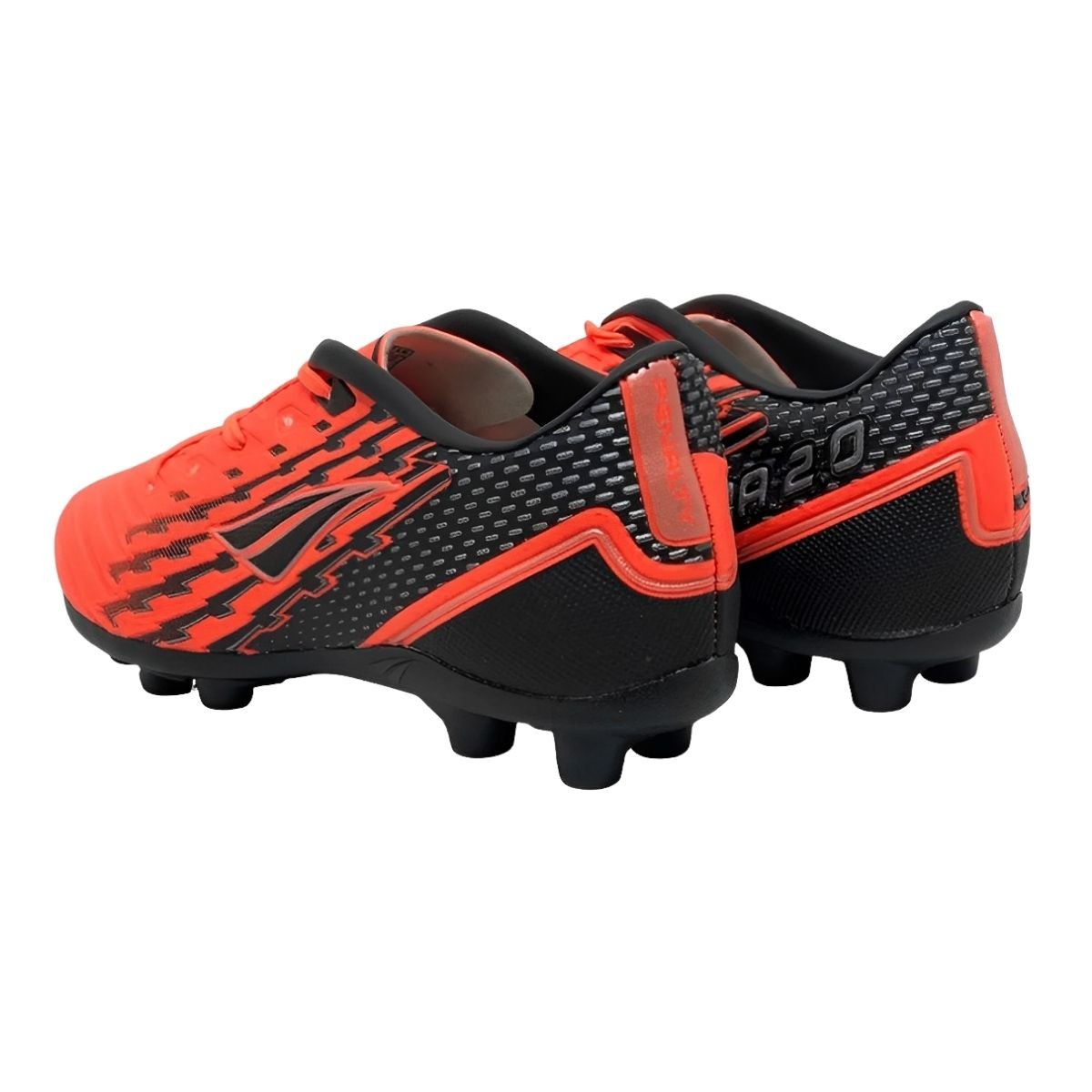 Chuteira Campo Infantil Menino Penalty Garra Y-2.0 Laranja Laranja/Preto 3