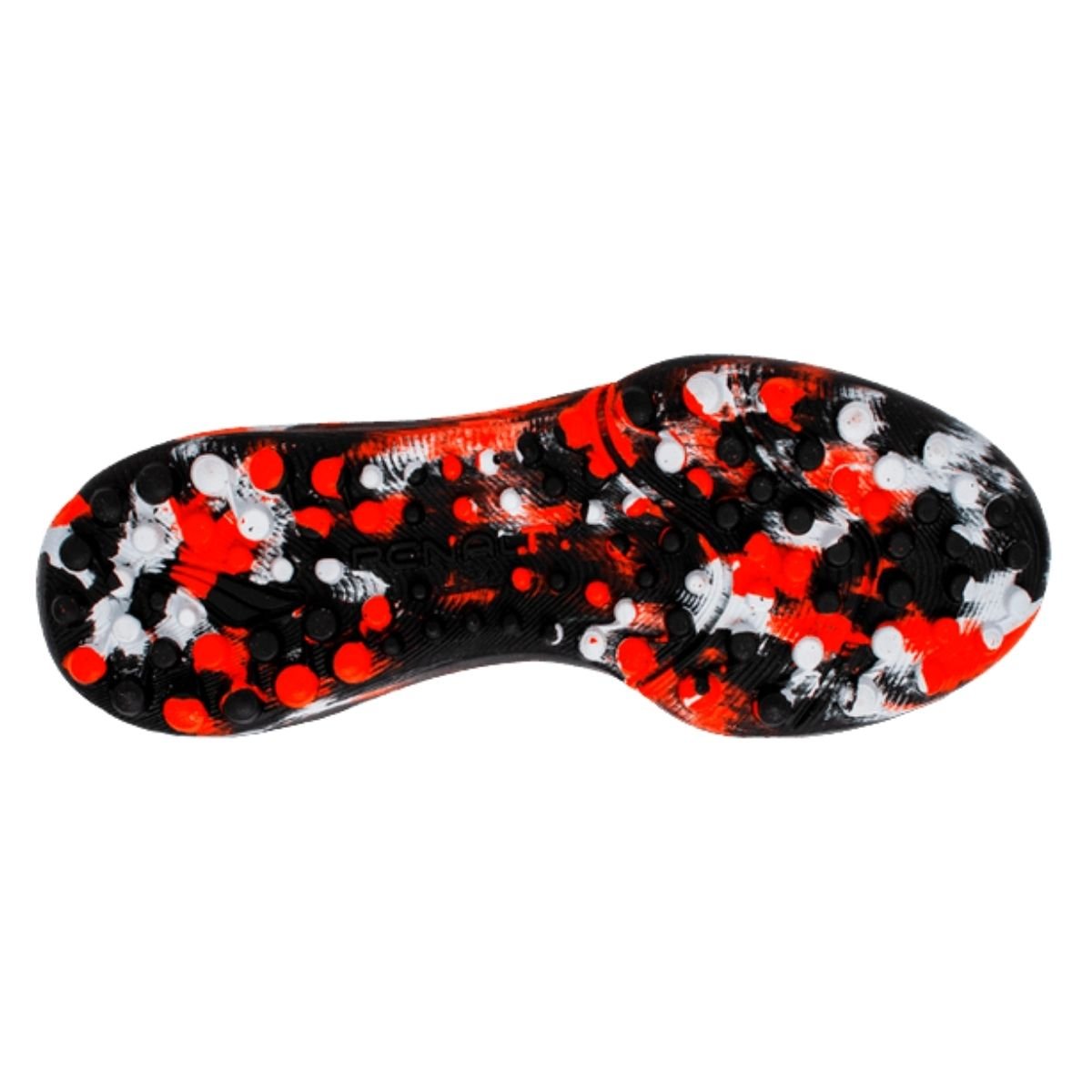 Chuteira Society Infantil Menino Penalty RX Locker Kids Y-3 Preto Laranja/Preto 5