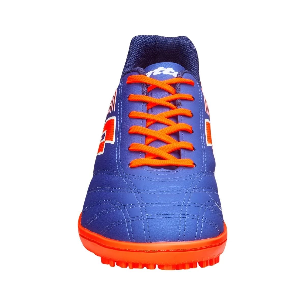 Chuteira Society Infantil Menino Lotto 10702 Stadio Camp B700 Marinho Marinho/Laranja 4