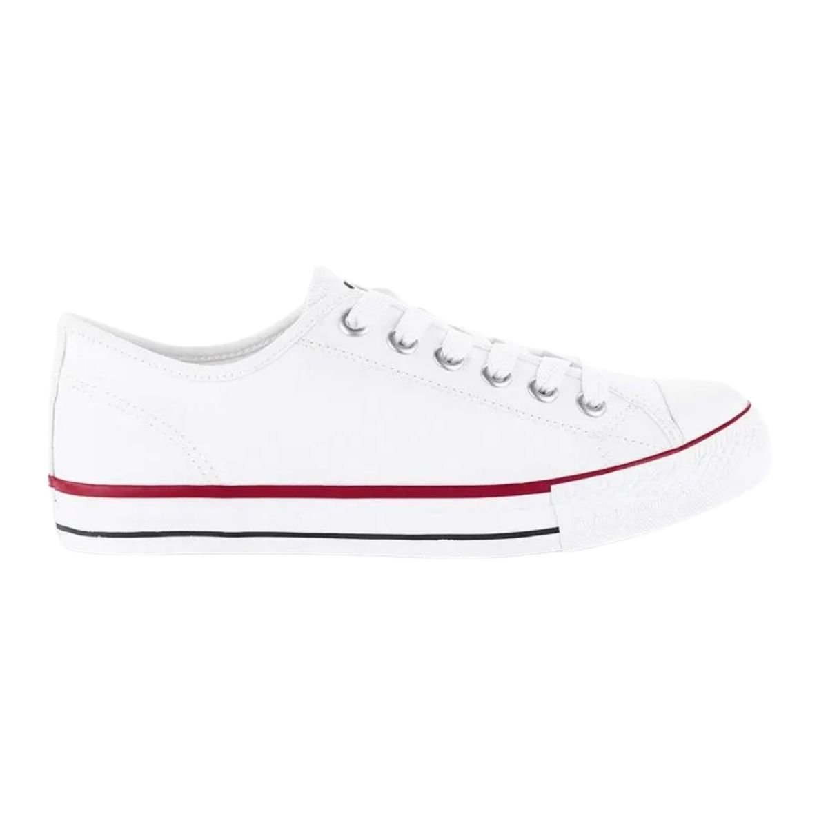 Tênis Casual de Lona Masculino Street Star ST0700 Basket Classic Branco