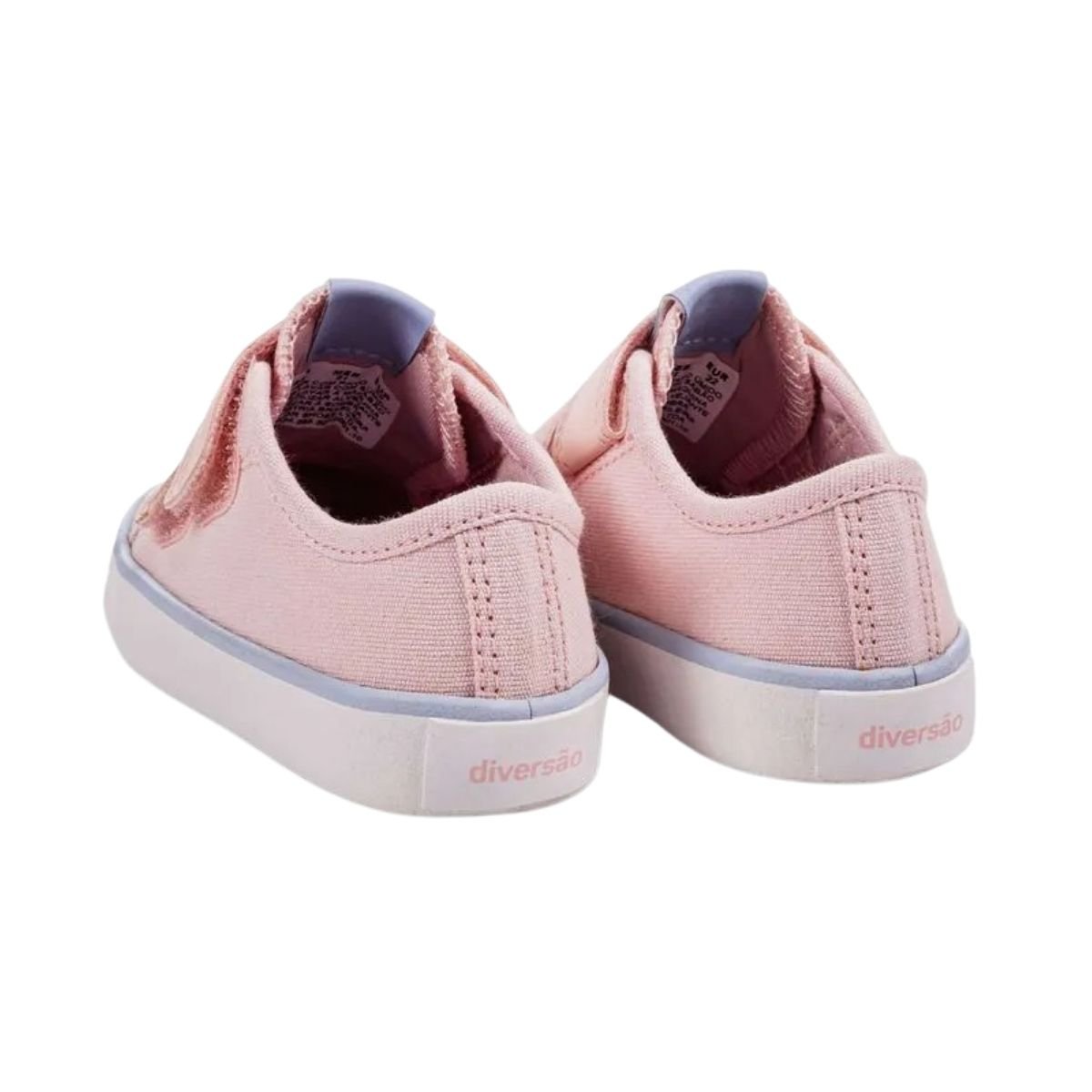 Tênis Casual Infantil Menina Diversão DI2375 Baby Alê Rosa Rosa 3