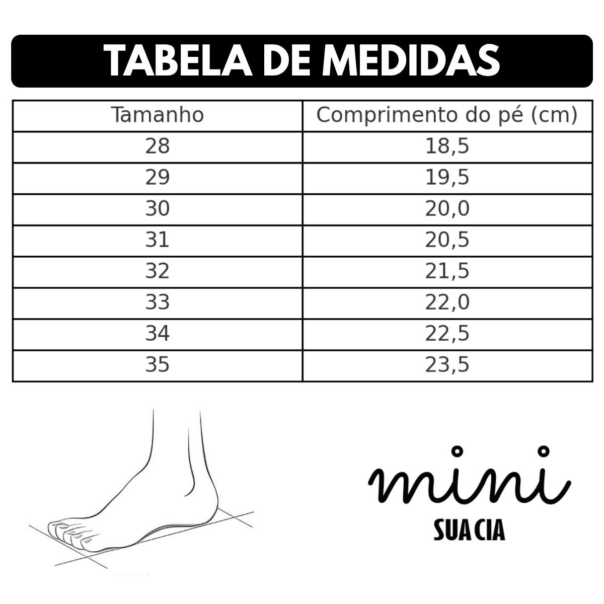 Sandália Casual de Salto Bloco Baixo Infantil Menina Sua Cia Mini 9176.51971 Branco Verniz Branco 5