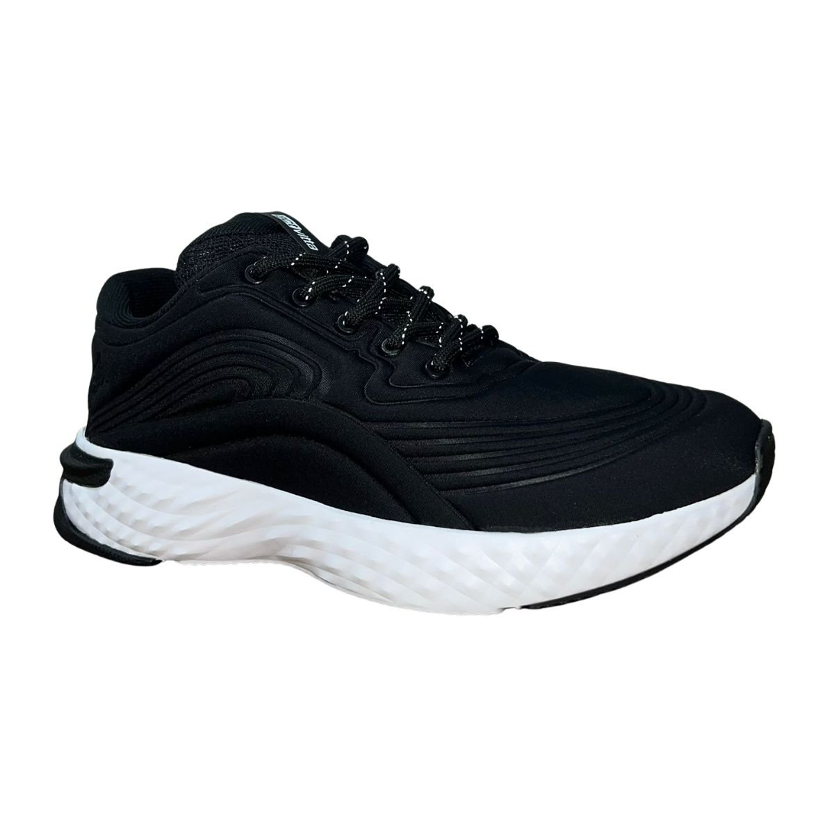 Tênis Esportivo de Lona Feminino Actvitta 4836.109 Preto Preto 3