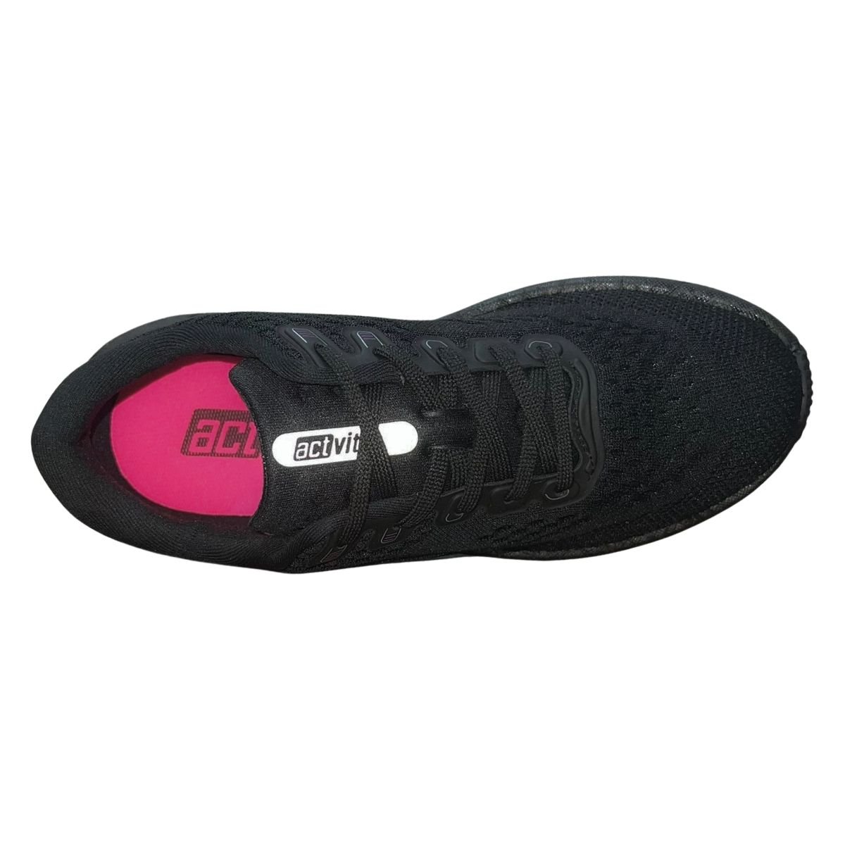 Tênis Esportivo Feminino Actvitta 4841.100 Preto Preto 4