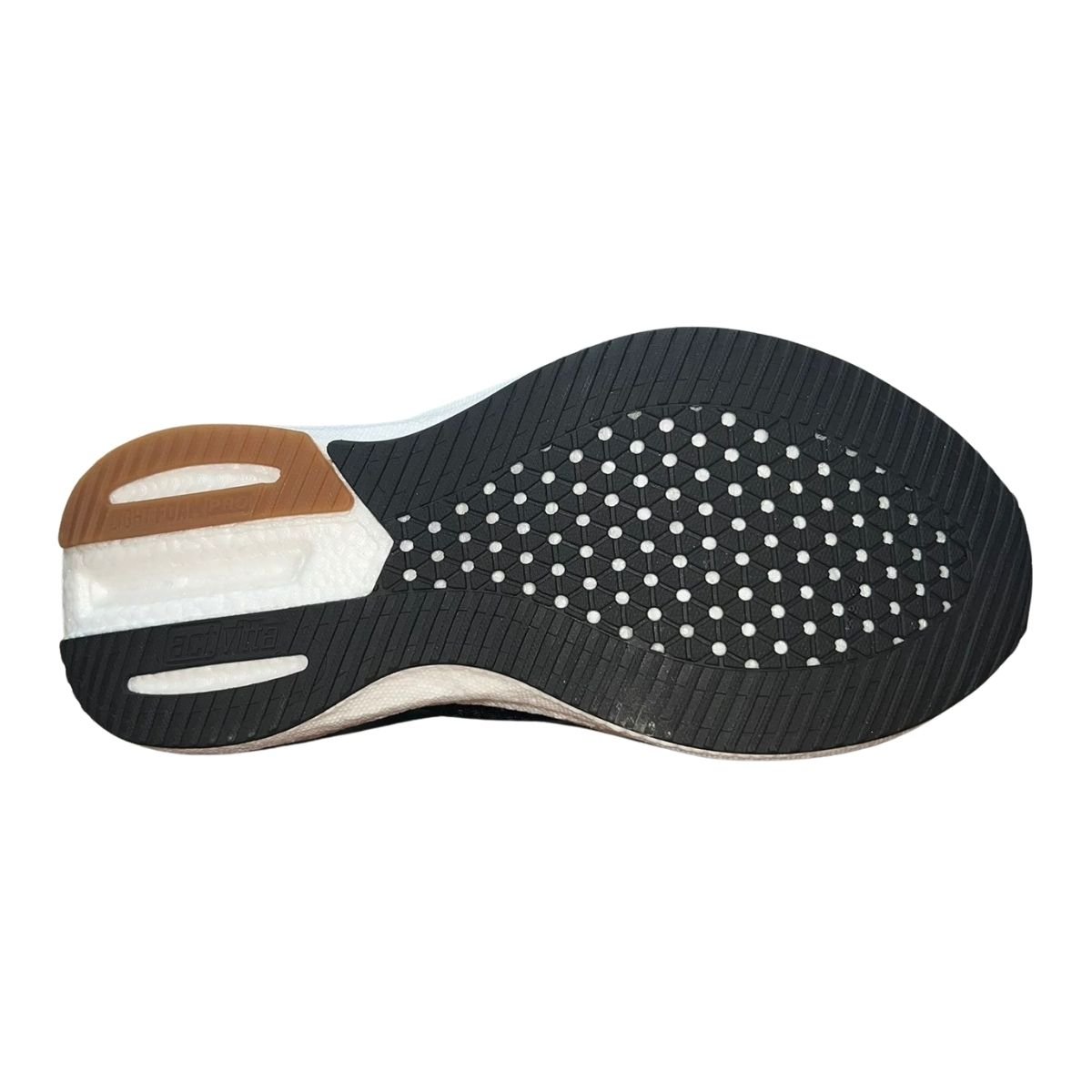 Tênis Esportivo de Malha Masculino Actvitta 4938.202 Preto Preto 6