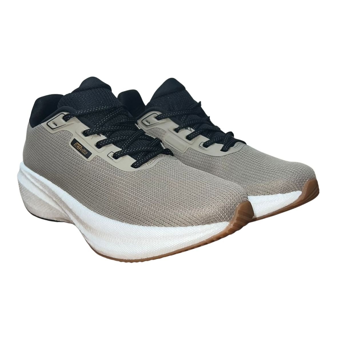 Tênis Esportivo Casual de Malha Masculino Actvitta 4938.100 Bege Bege 2