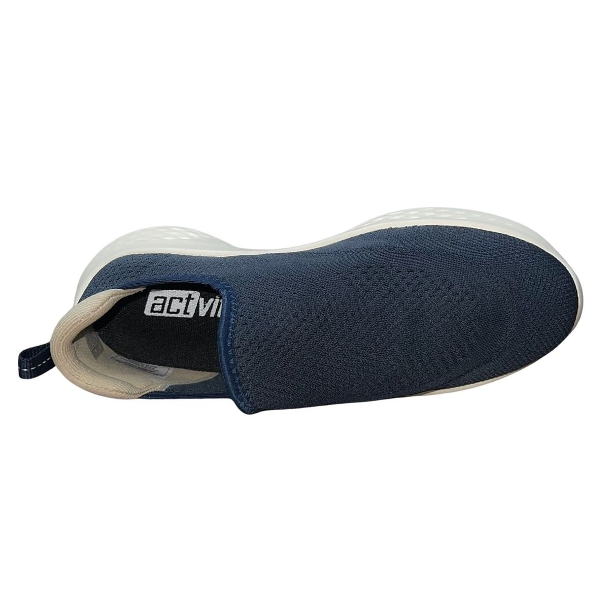 Tênis Slip On Esportivo de Malha Masculino Actvitta 4935.100 Marinho Marinho 4