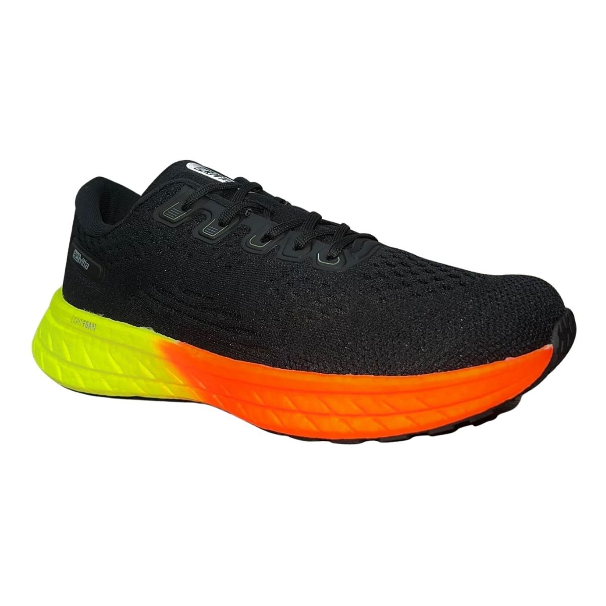 Tênis Esportivo de Malha Masculino Actvitta 4931.300 Preto Preto 3